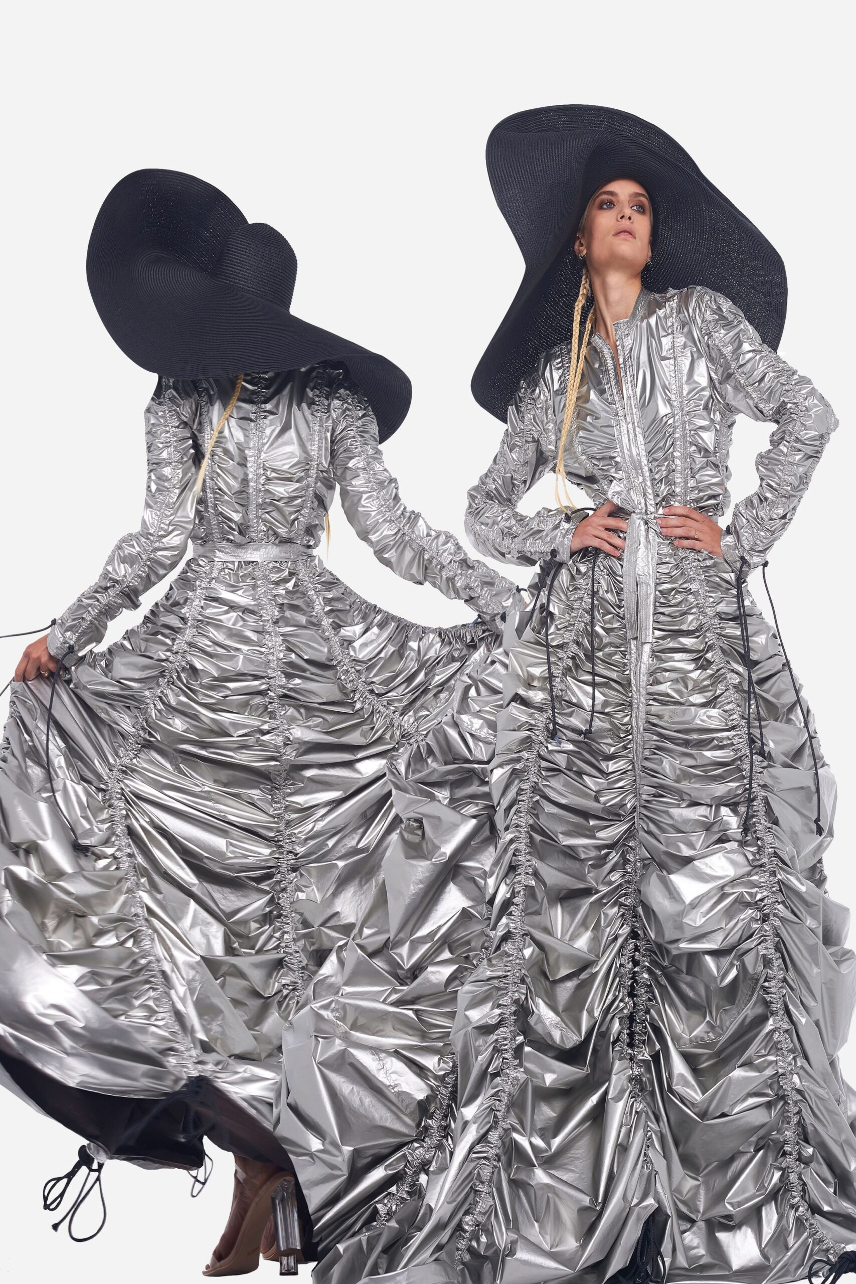 Norma Kamali S/S 20 Look 1