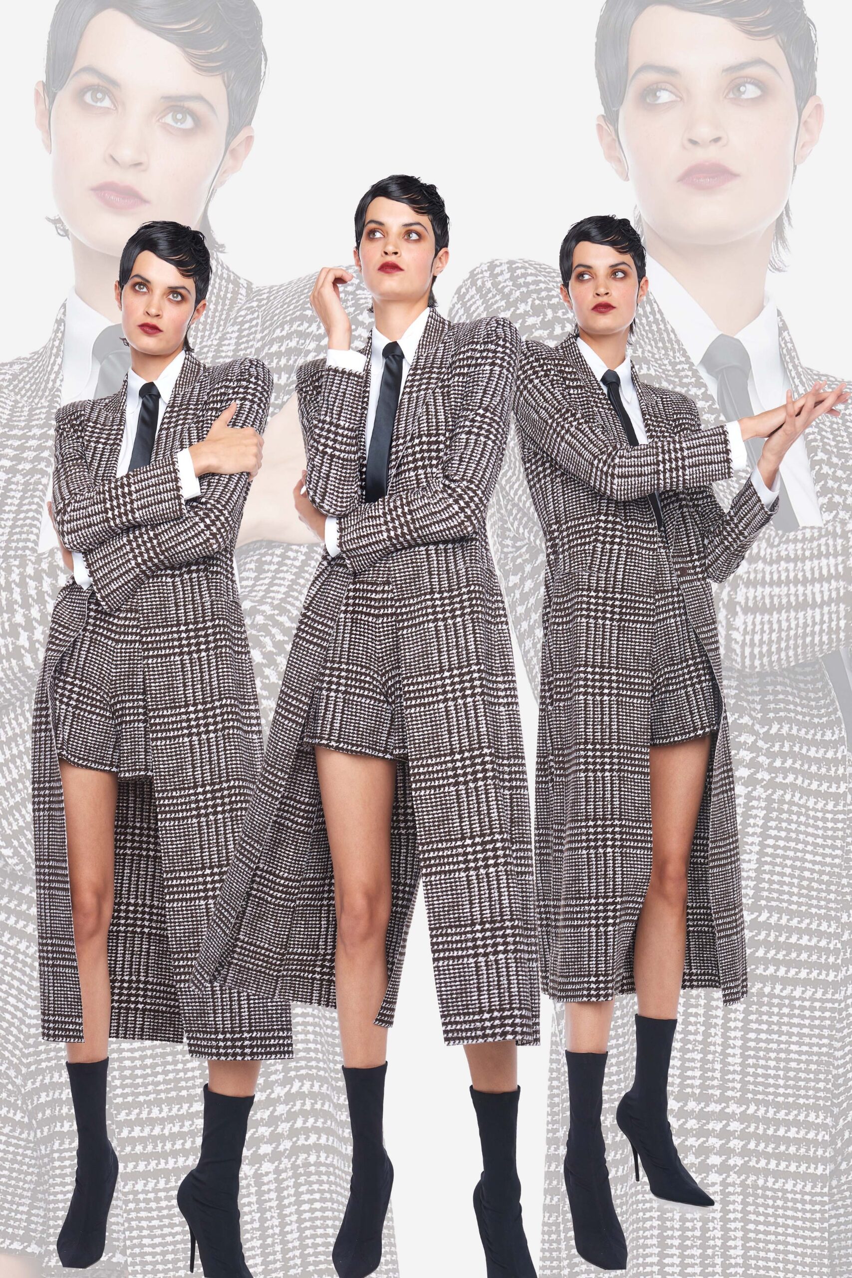 Norma Kamali F/W 23 Look 3