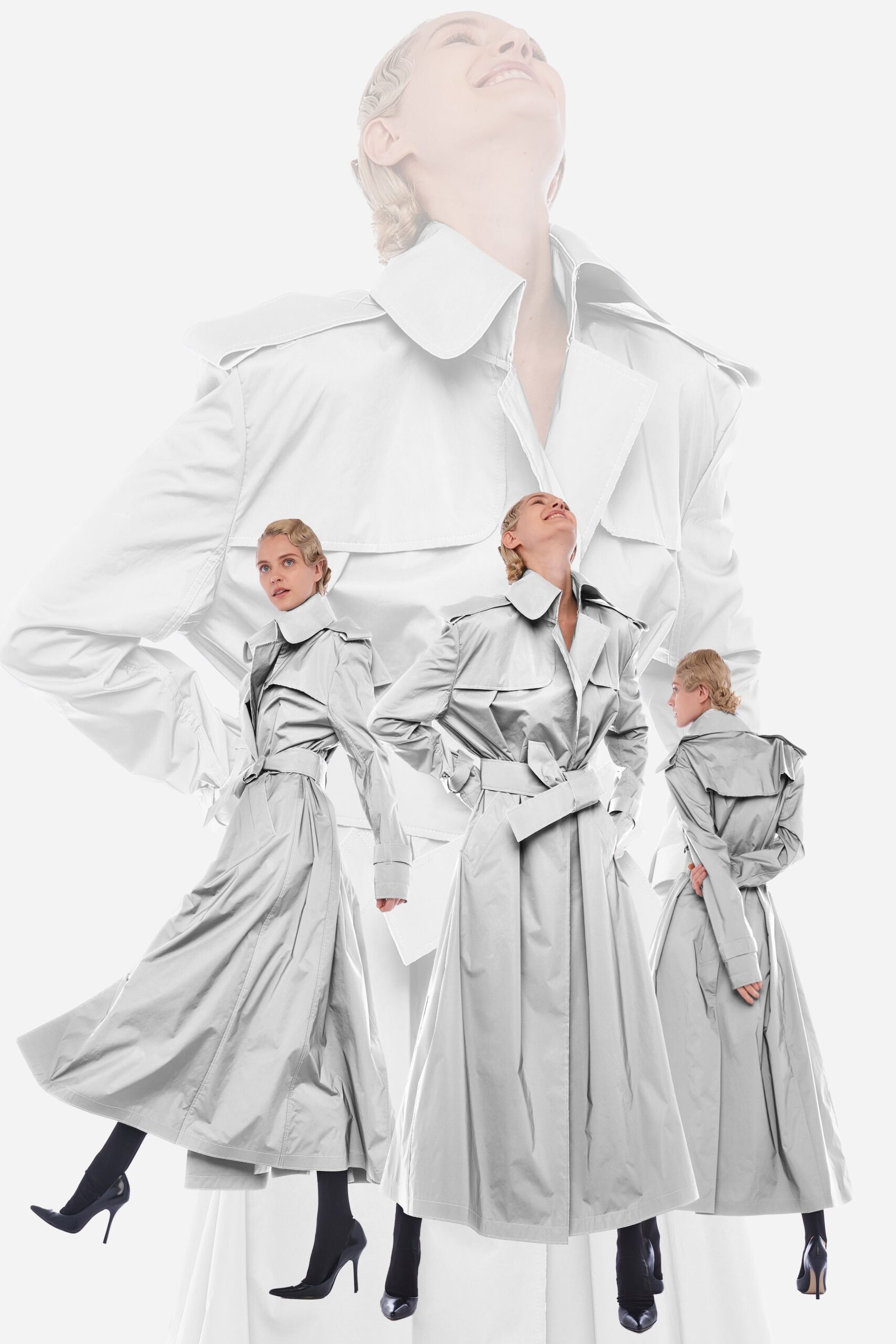 Norma Kamali F/W 23 Look 3