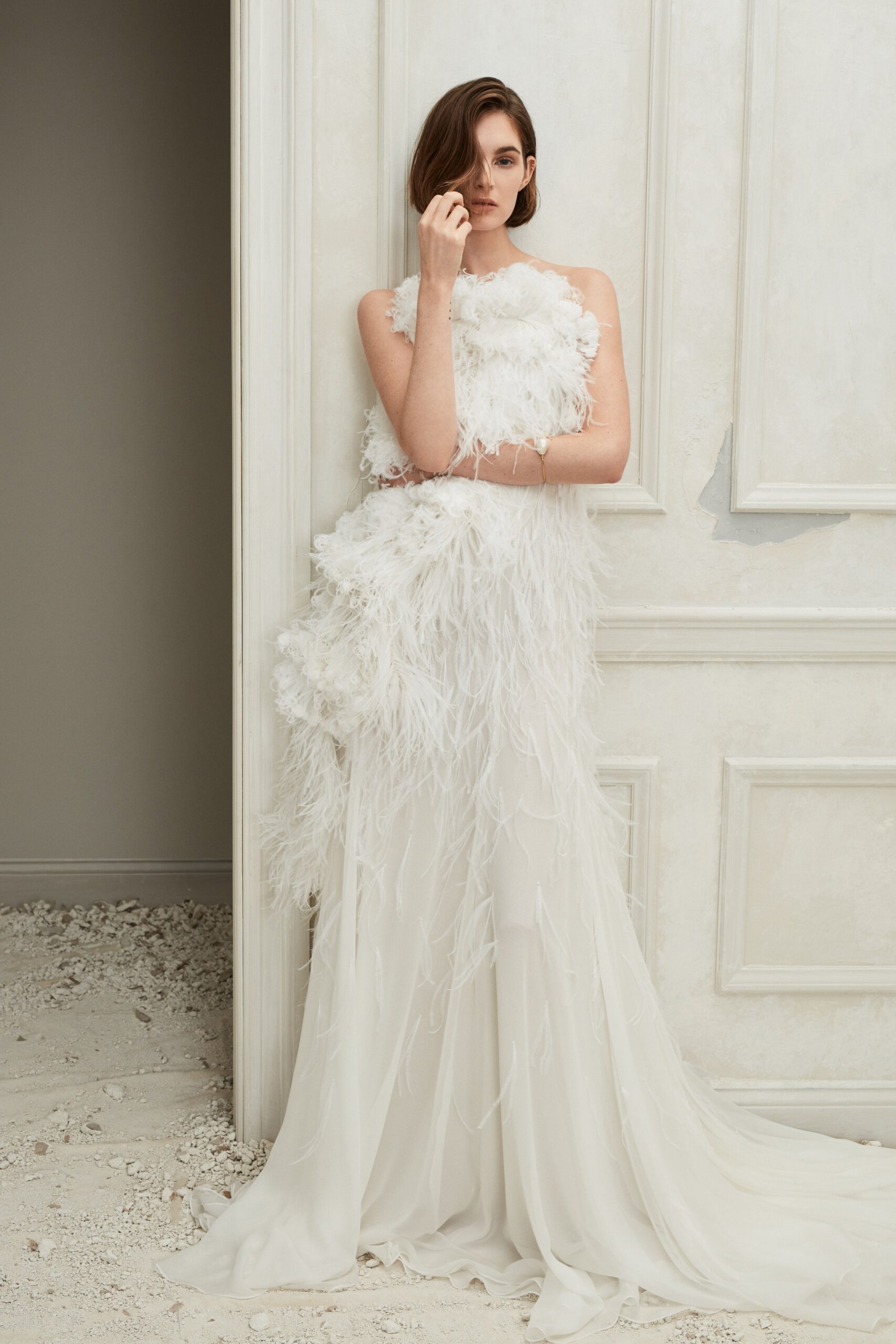 Oscar de la Renta F/W 19 Bridal Look 3