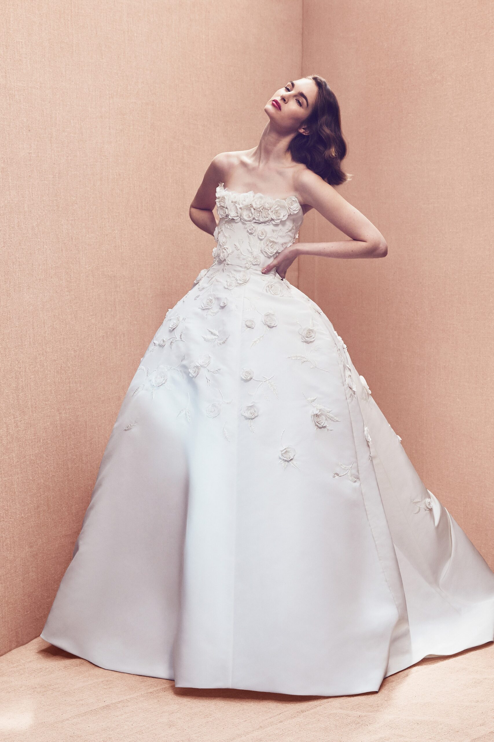 Oscar de la Renta S/S 20 Bridal Look 4