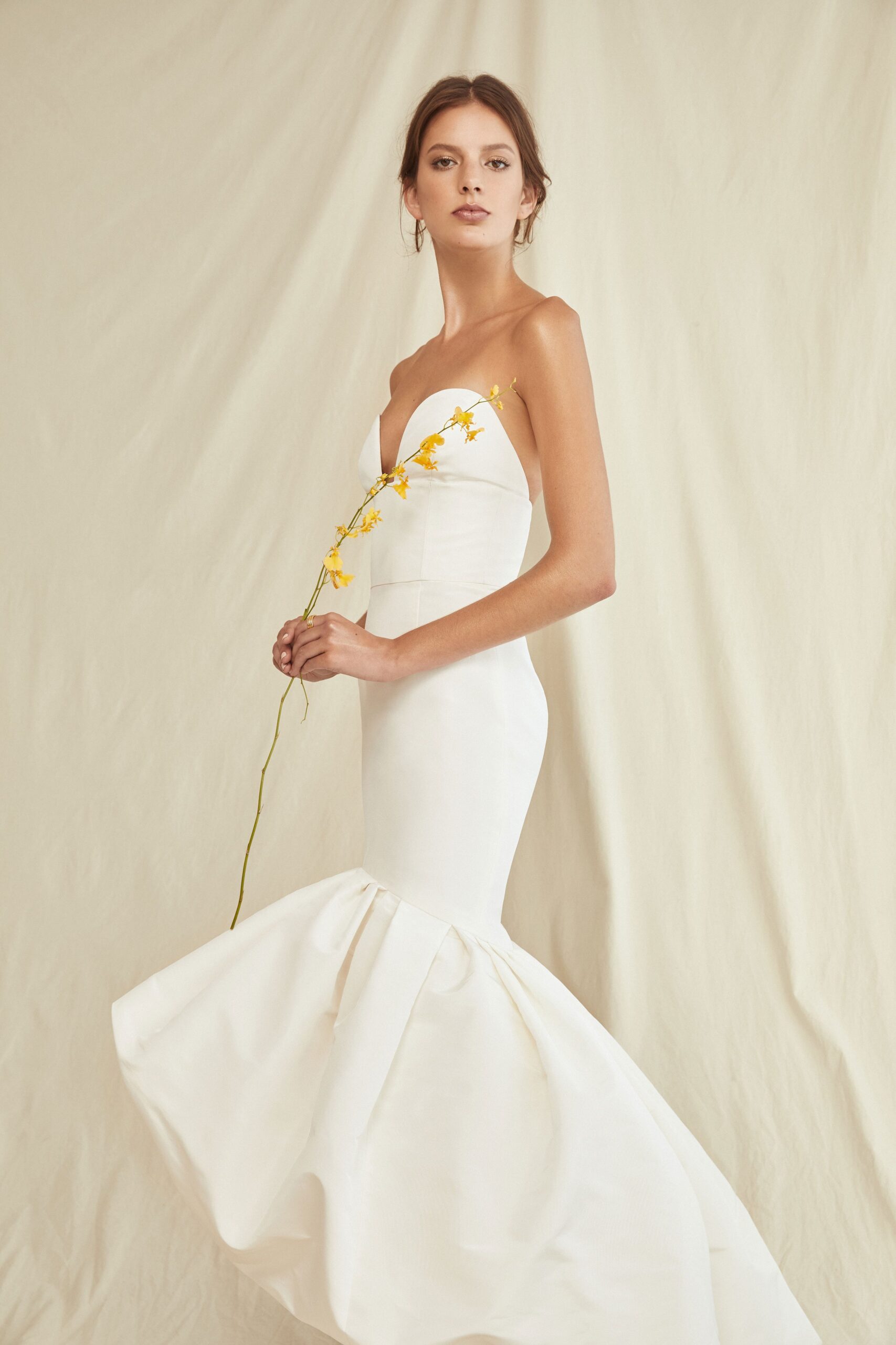 Oscar de la Renta S/S 21 Bridal Look 4