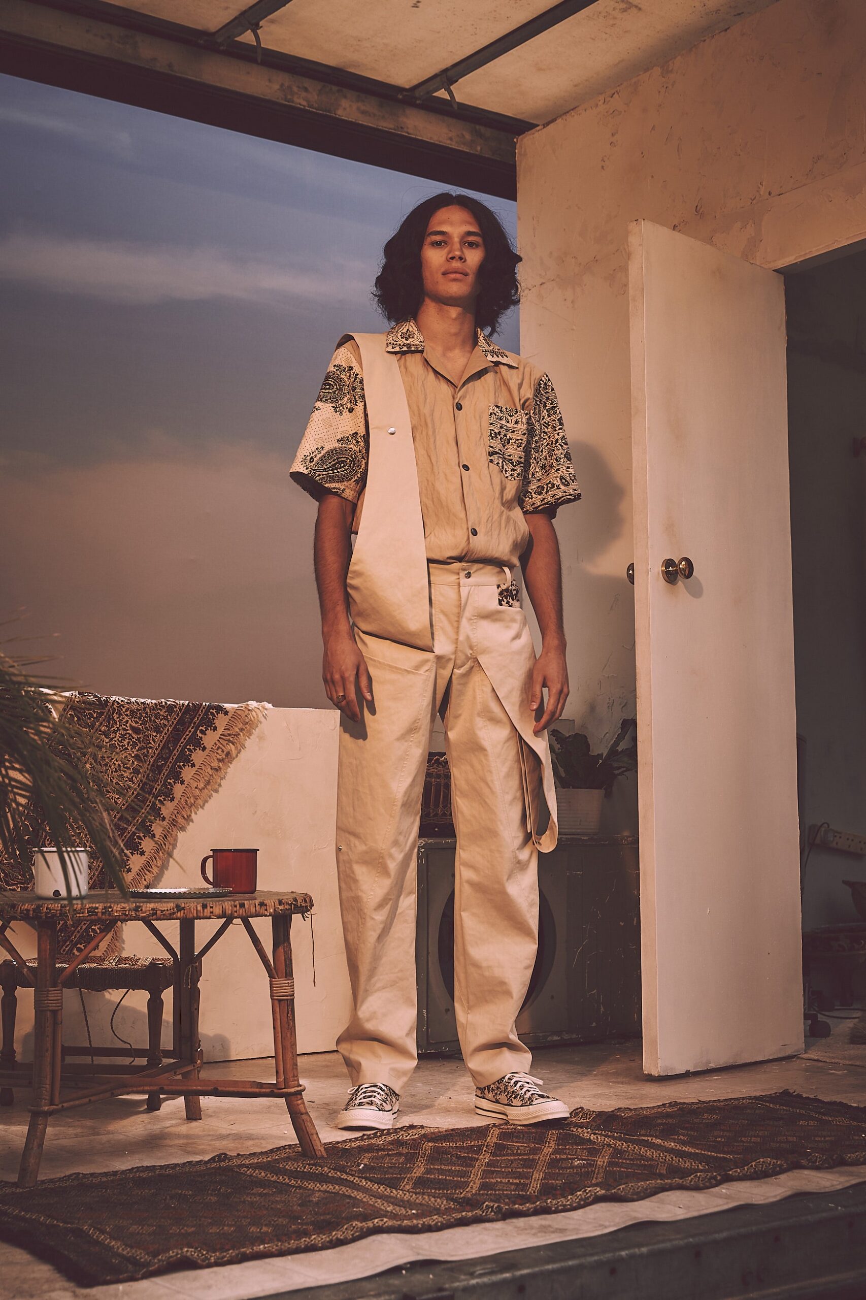 Paria Farzaneh S/S 19 Menswear Look 4