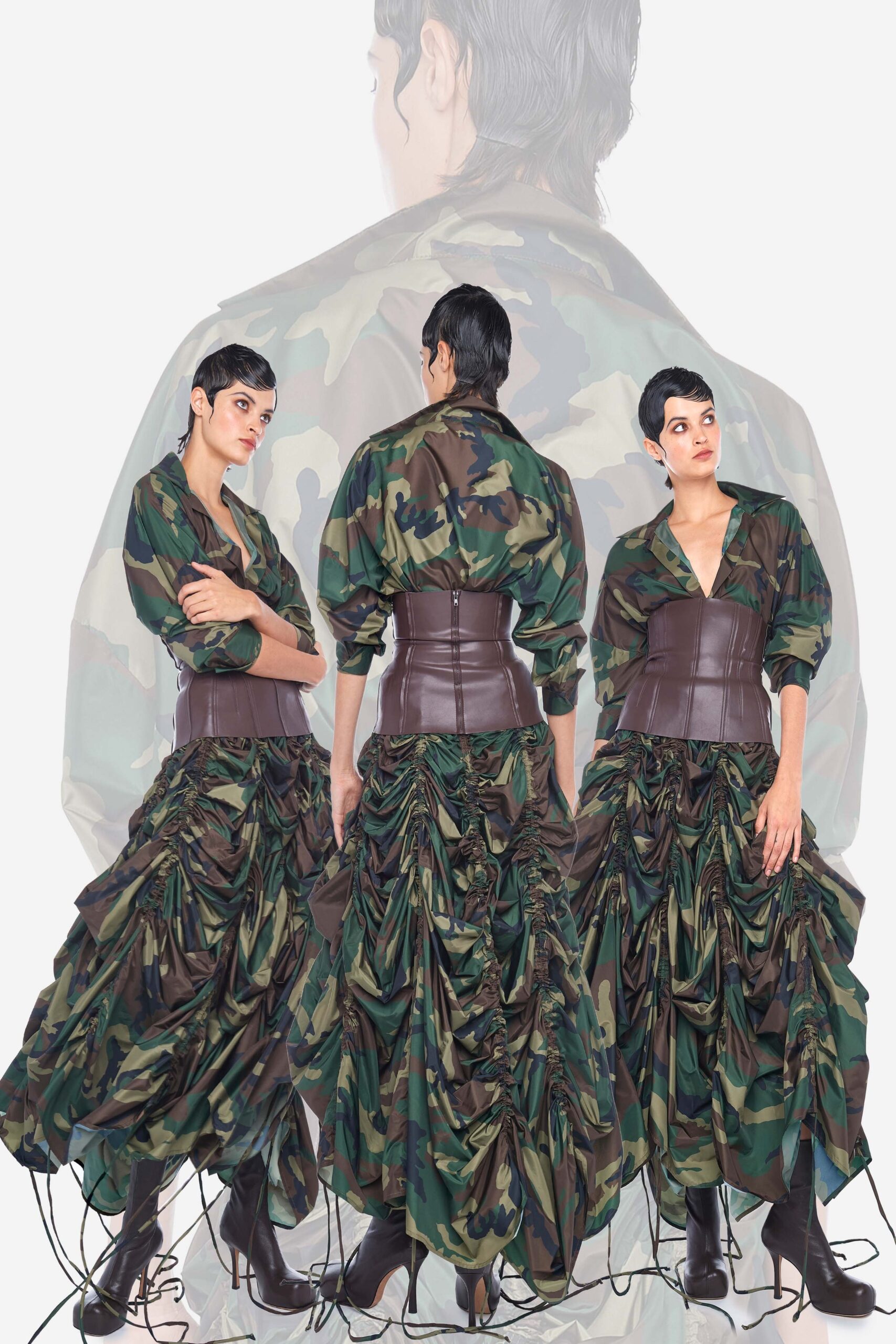 Norma Kamali F/W 23 Look 5