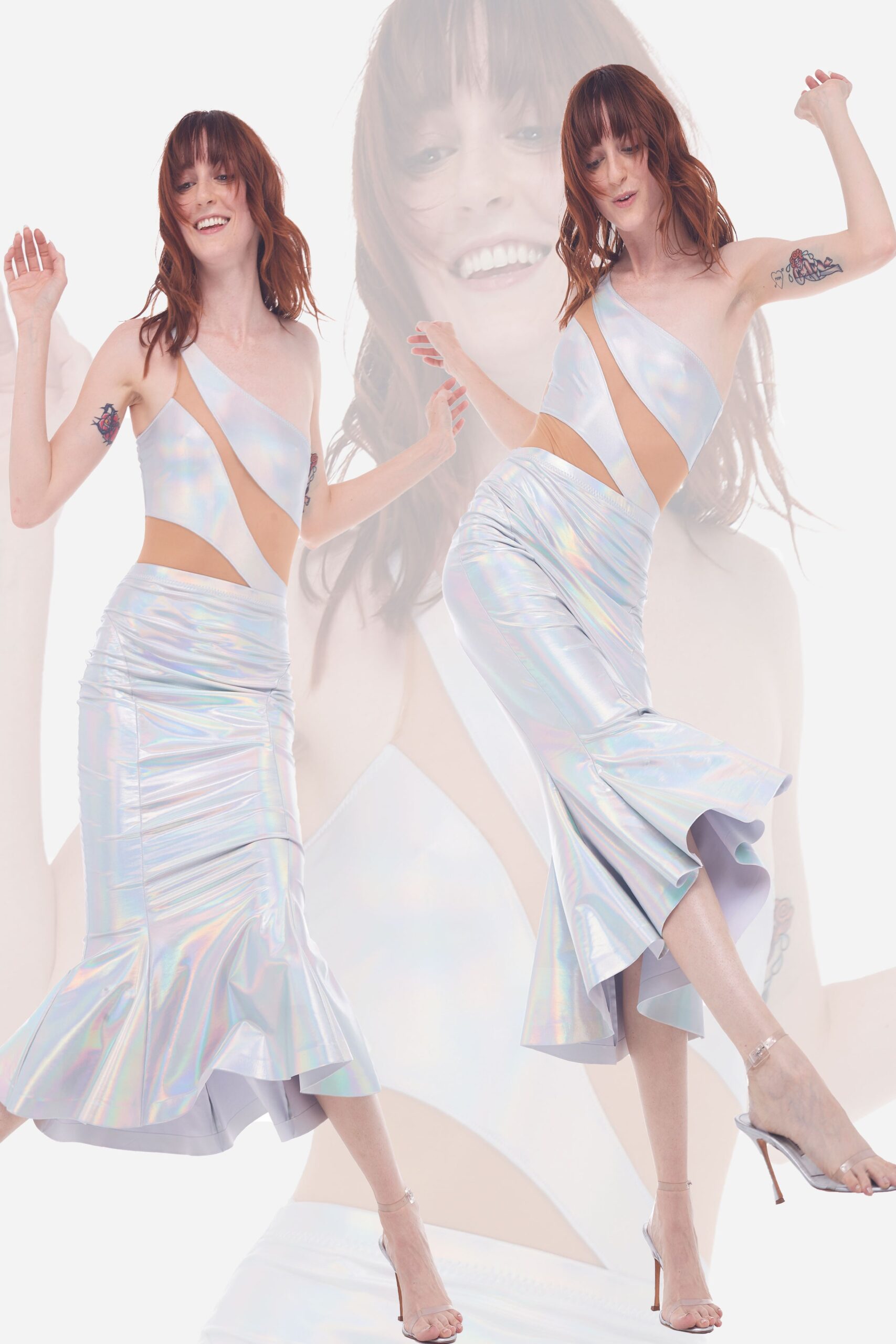 Norma Kamali S/S 21 Look 7