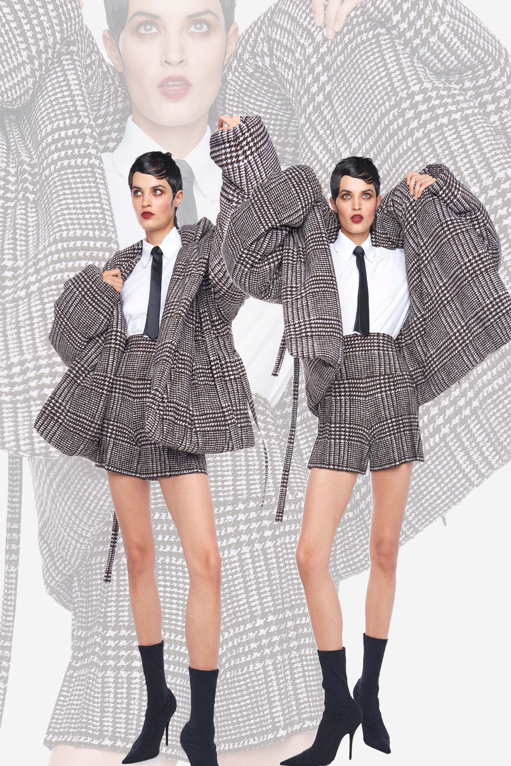 Norma Kamali F/W 23 Look 7