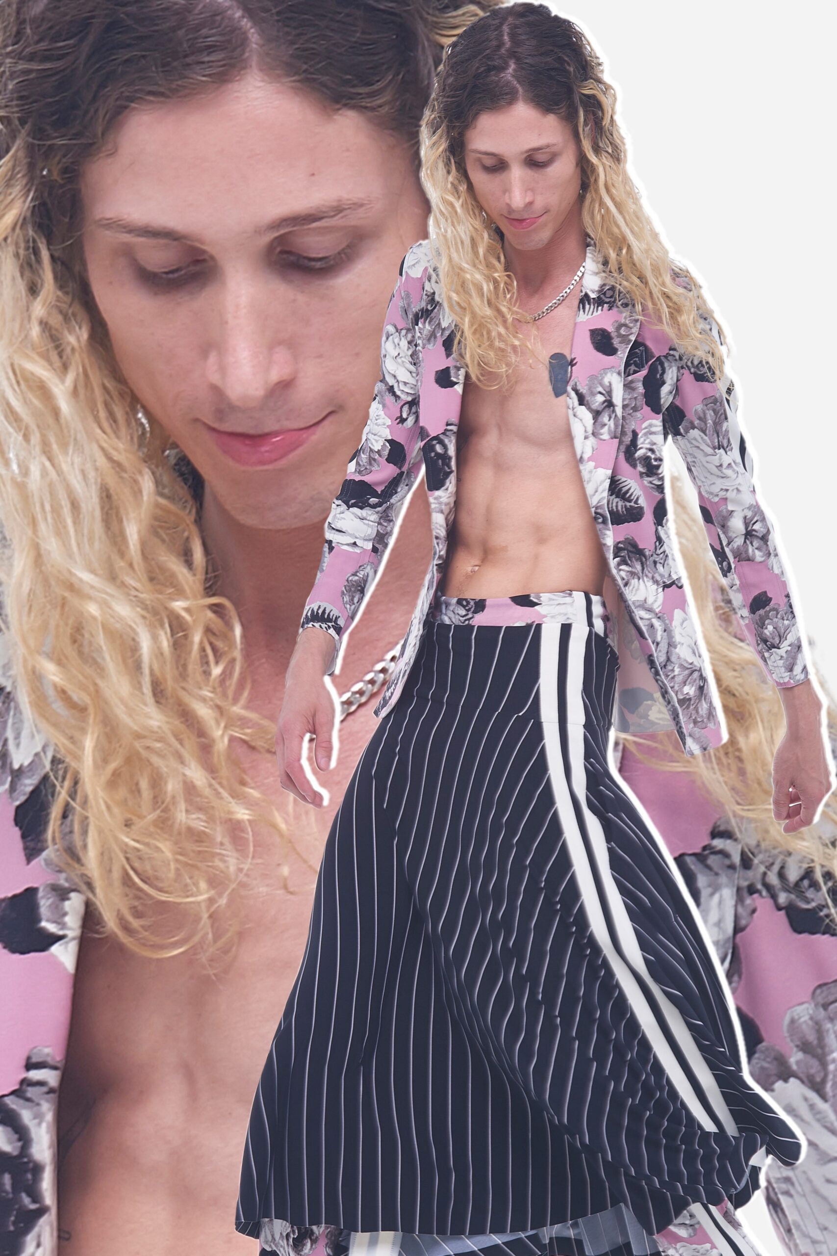 Norma Kamali S/S 19 Menswear Look 9