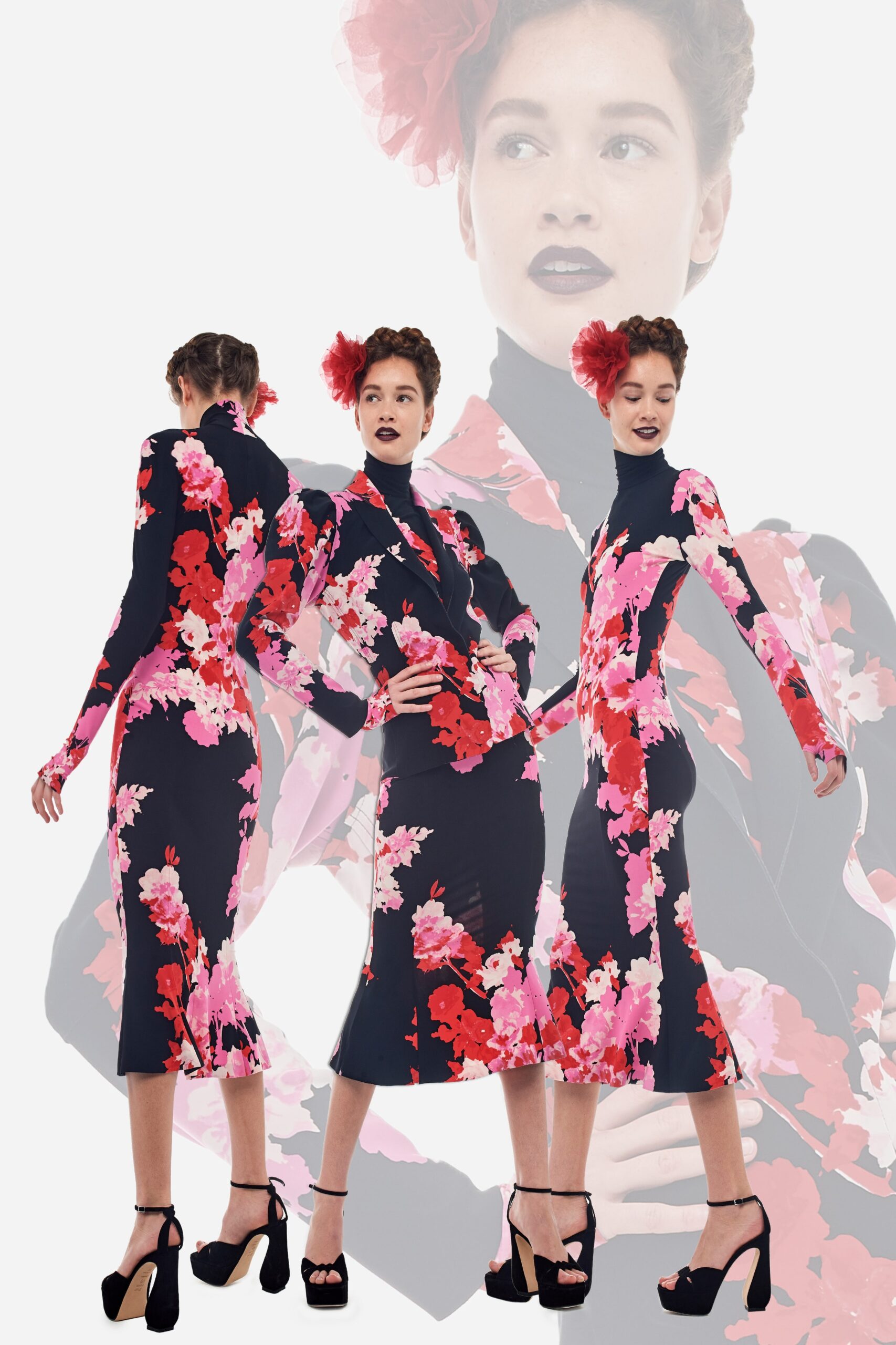 Norma Kamali F/W 22 Look 10