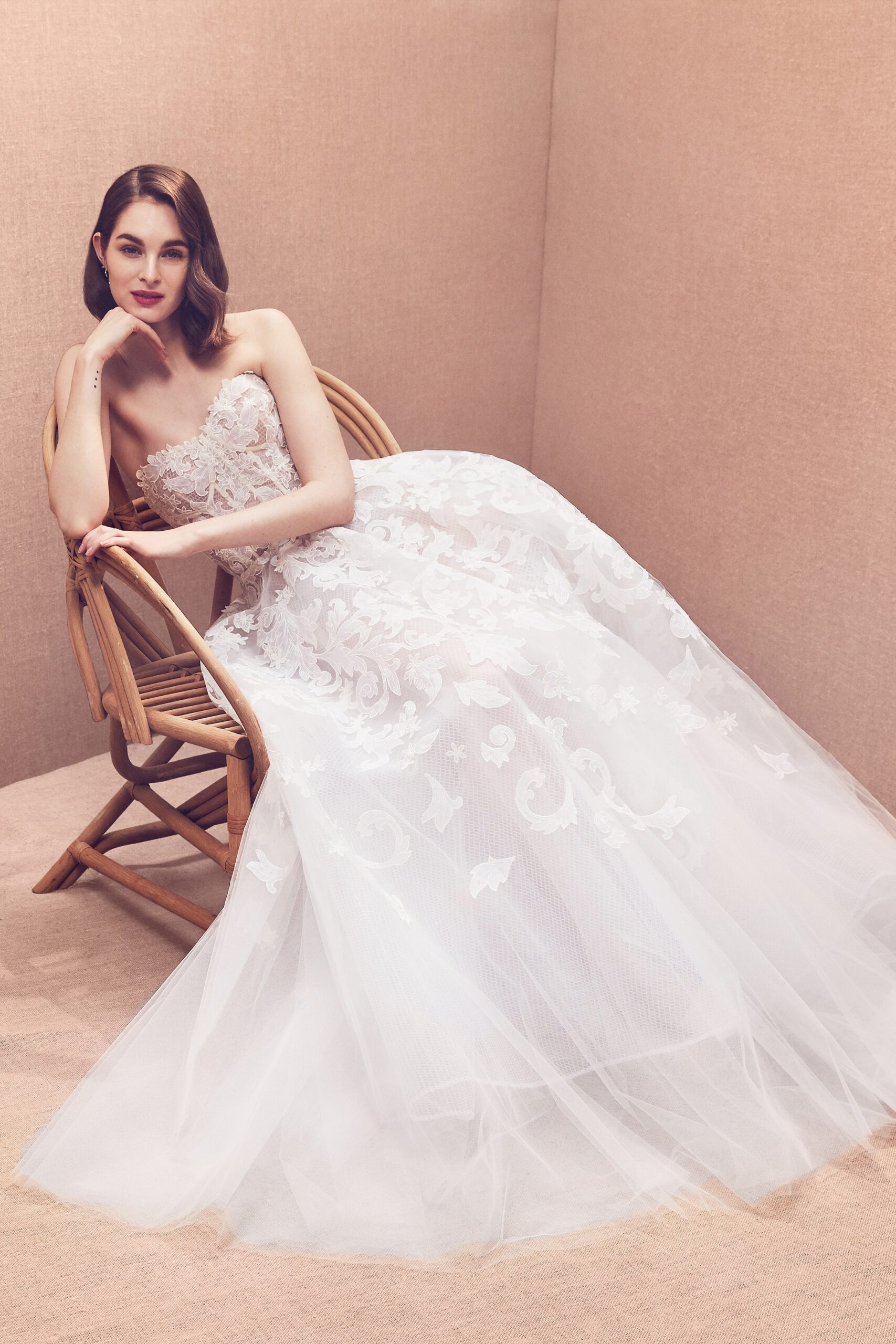 Oscar de la Renta S/S 20 Bridal Look 10