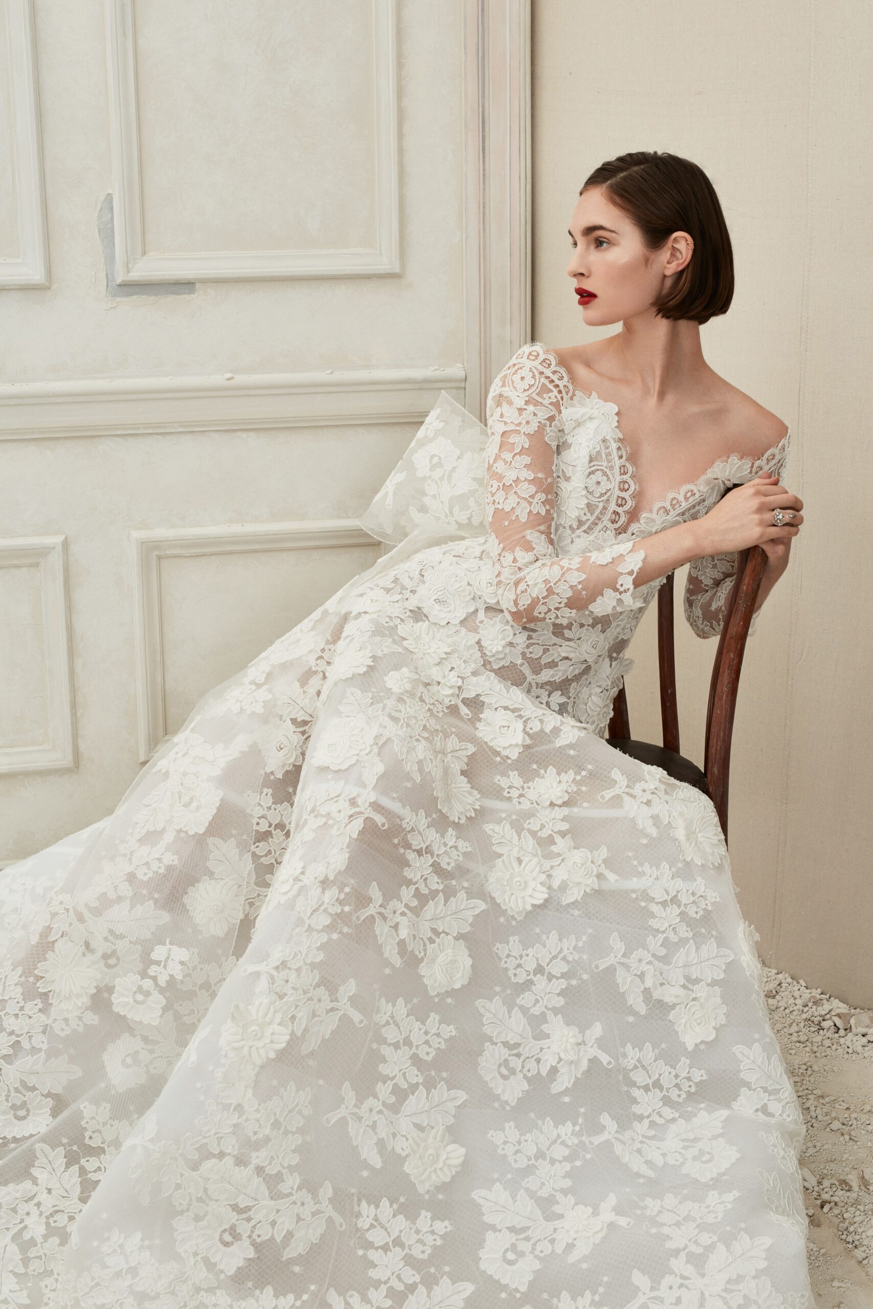 Oscar de la Renta F/W 19 Bridal Look 10