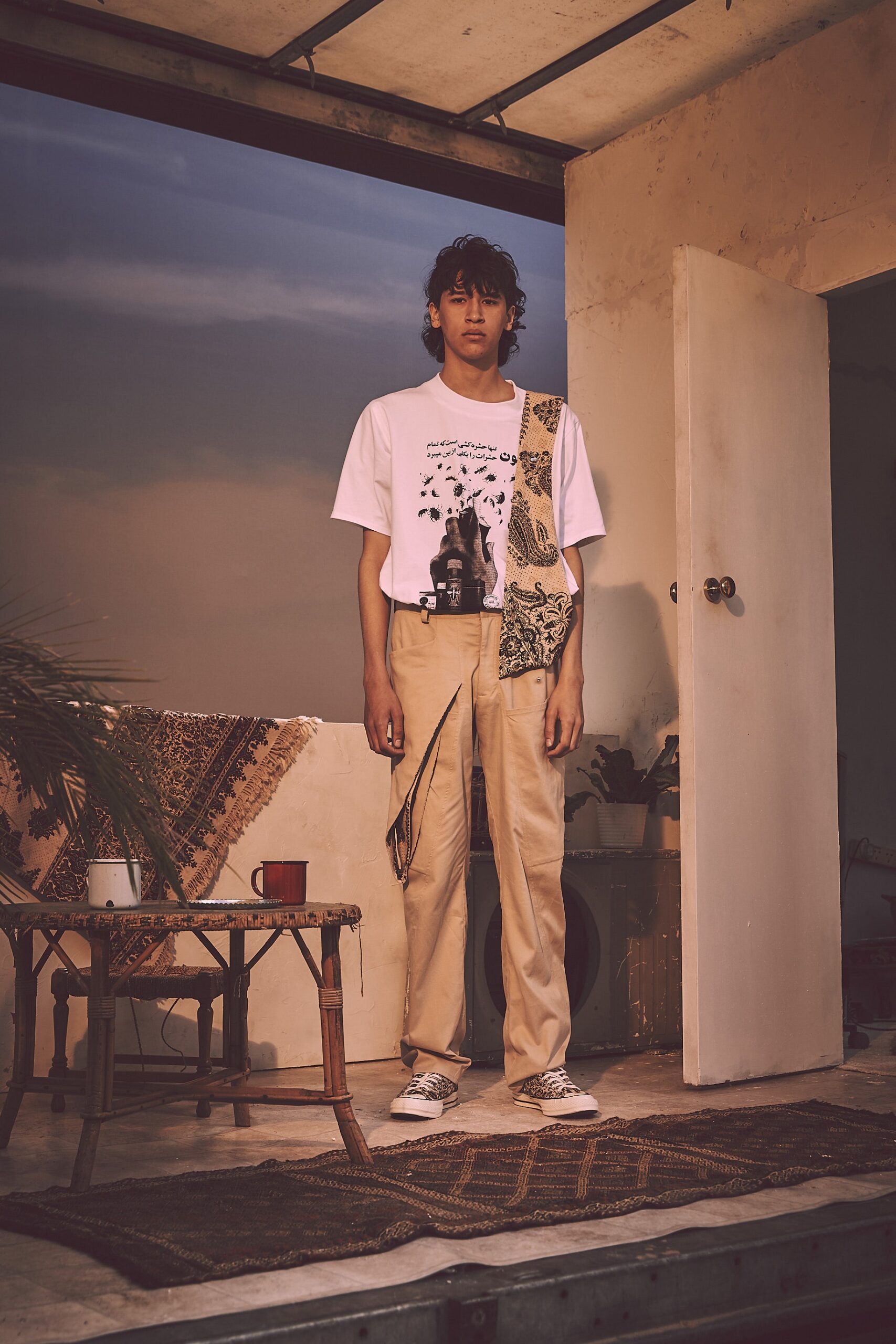 Paria Farzaneh S/S 19 Menswear Look 11