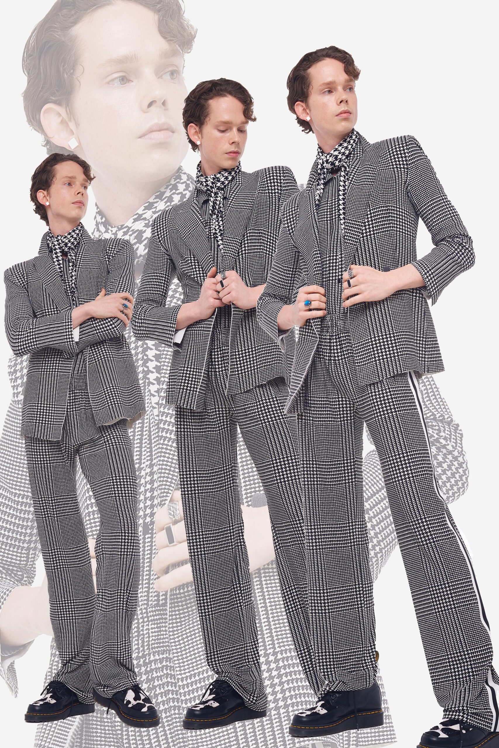 Norma Kamali F/W 20 Menswear Look 12