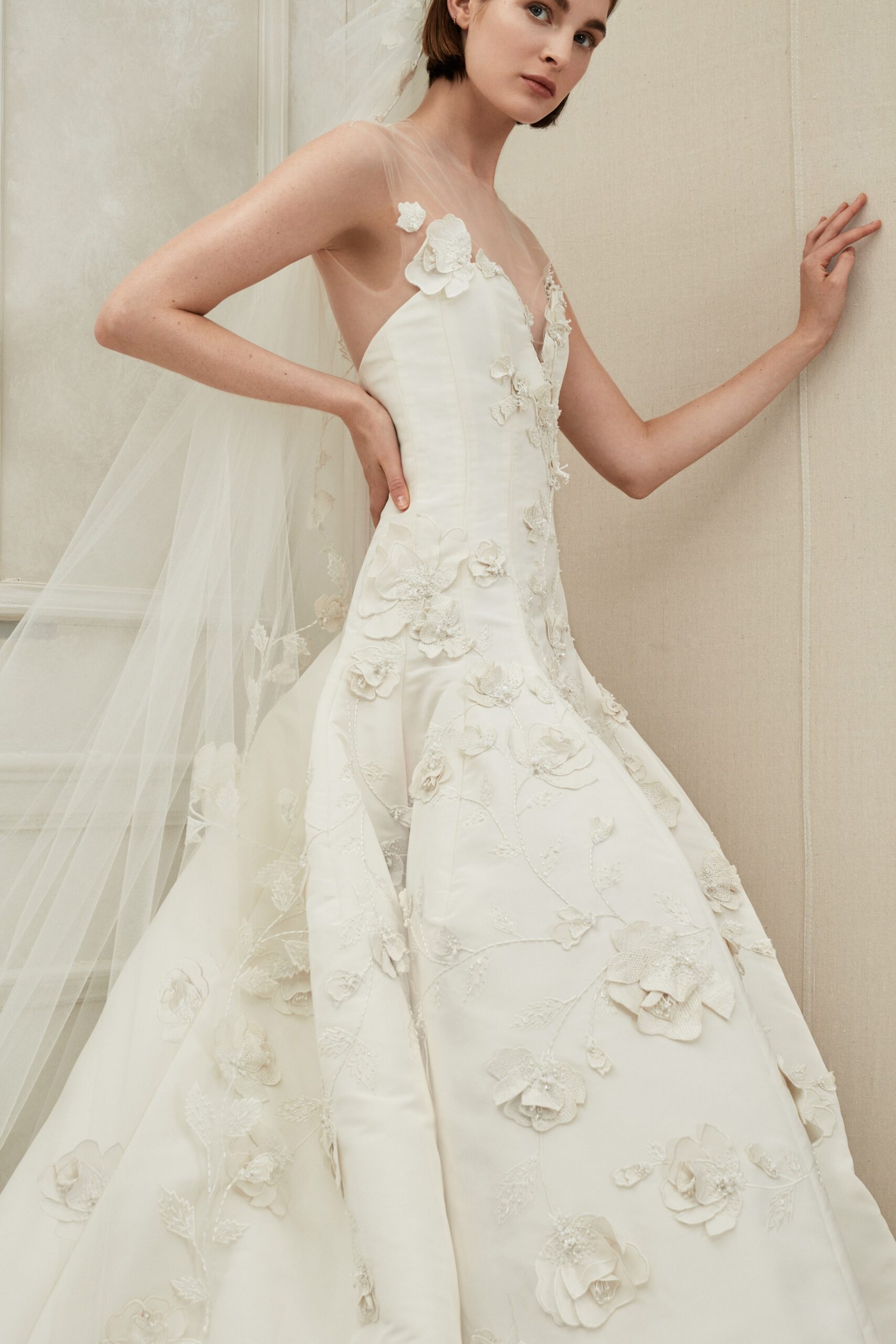 Oscar de la Renta F/W 19 Bridal Look 12