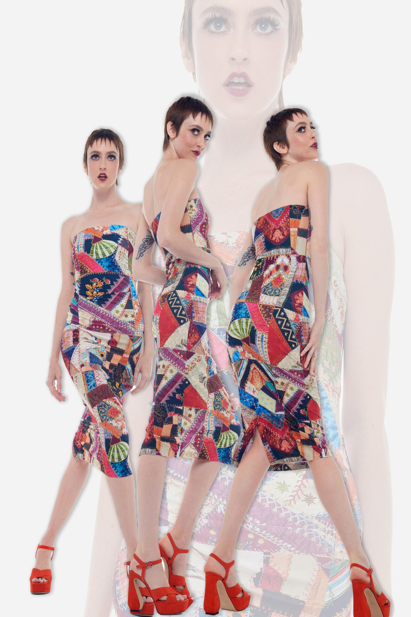 Norma Kamali S/S 22 Look 16