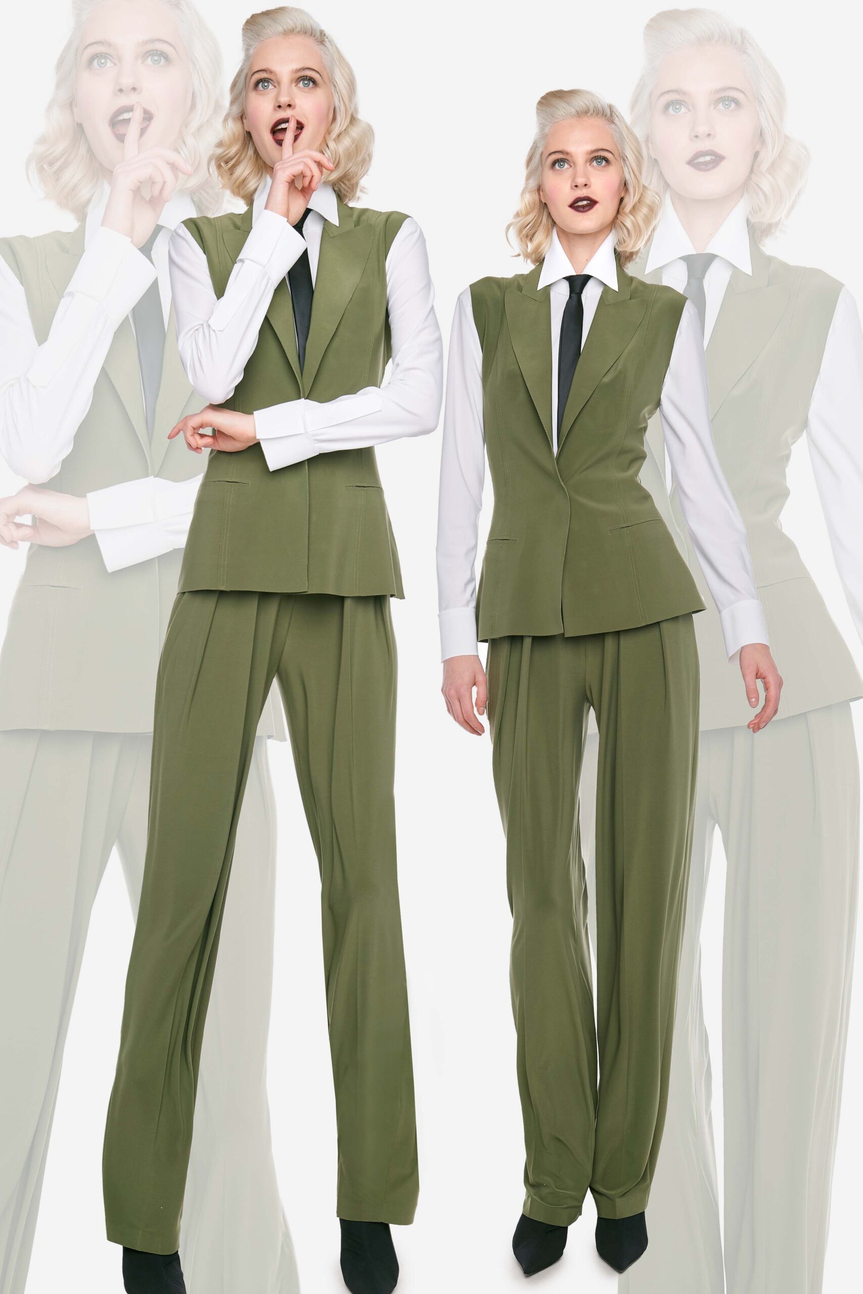 Norma Kamali F/W 23 Look 16