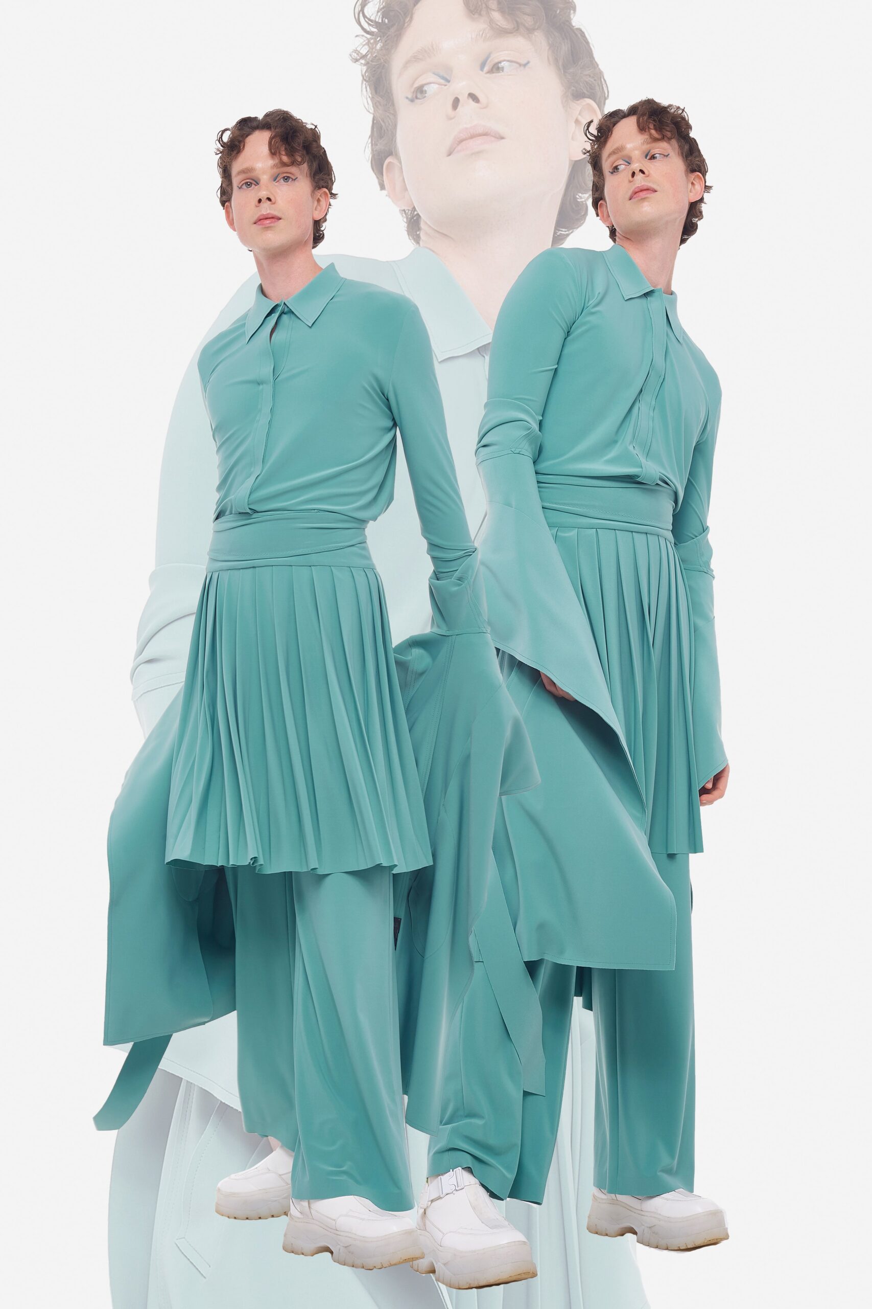 Norma Kamali F/W 20 Menswear Look 17