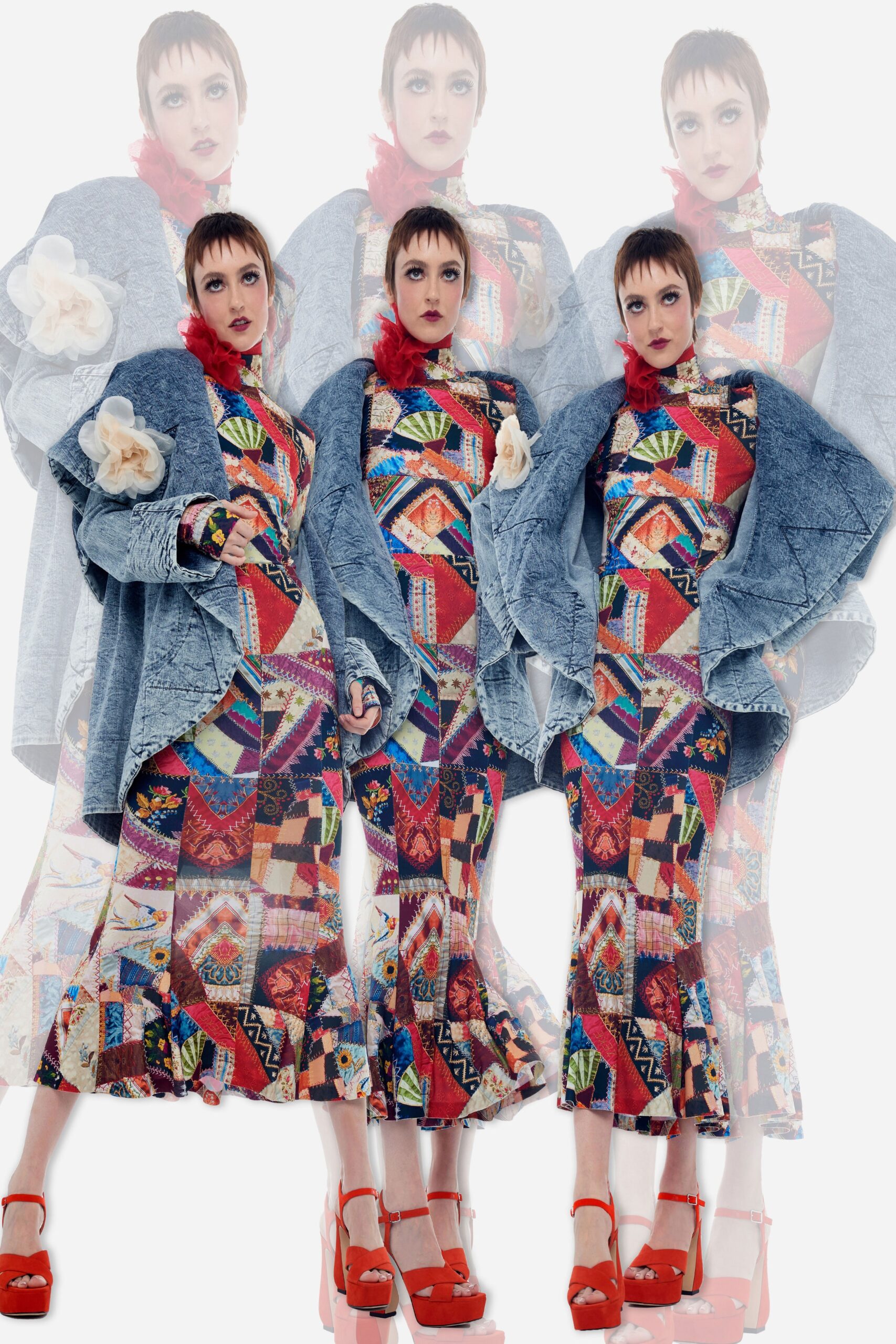 Norma Kamali S/S 22 Look 17