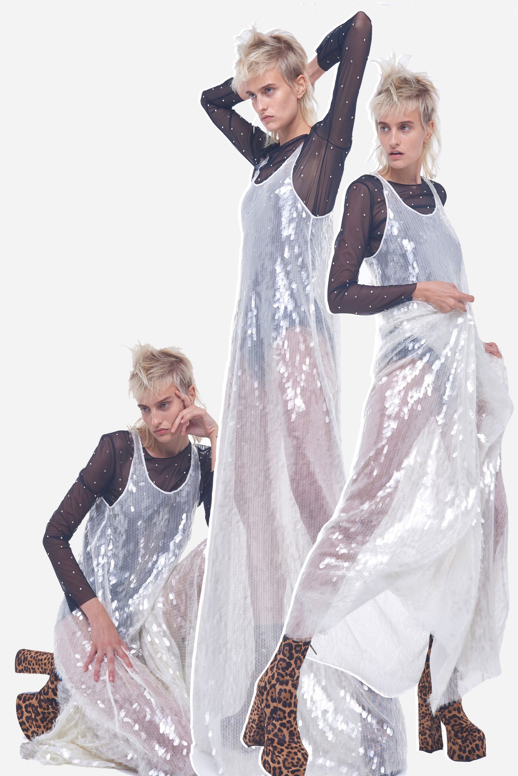 Norma Kamali S/S 19 Look 18