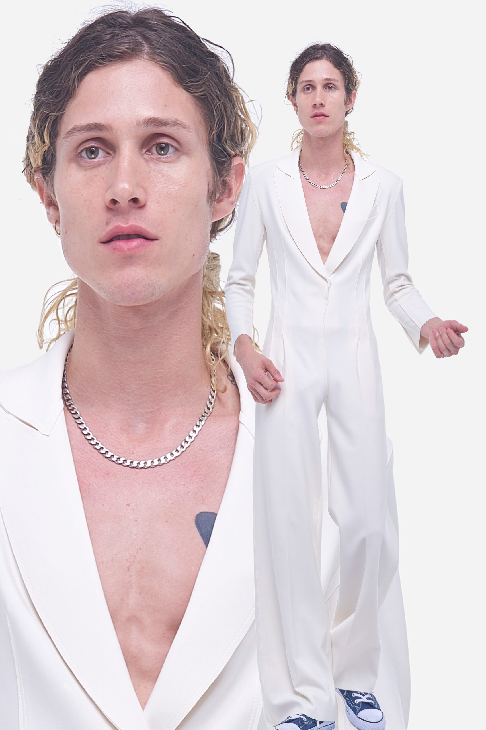 Norma Kamali S/S 19 Menswear Look 18