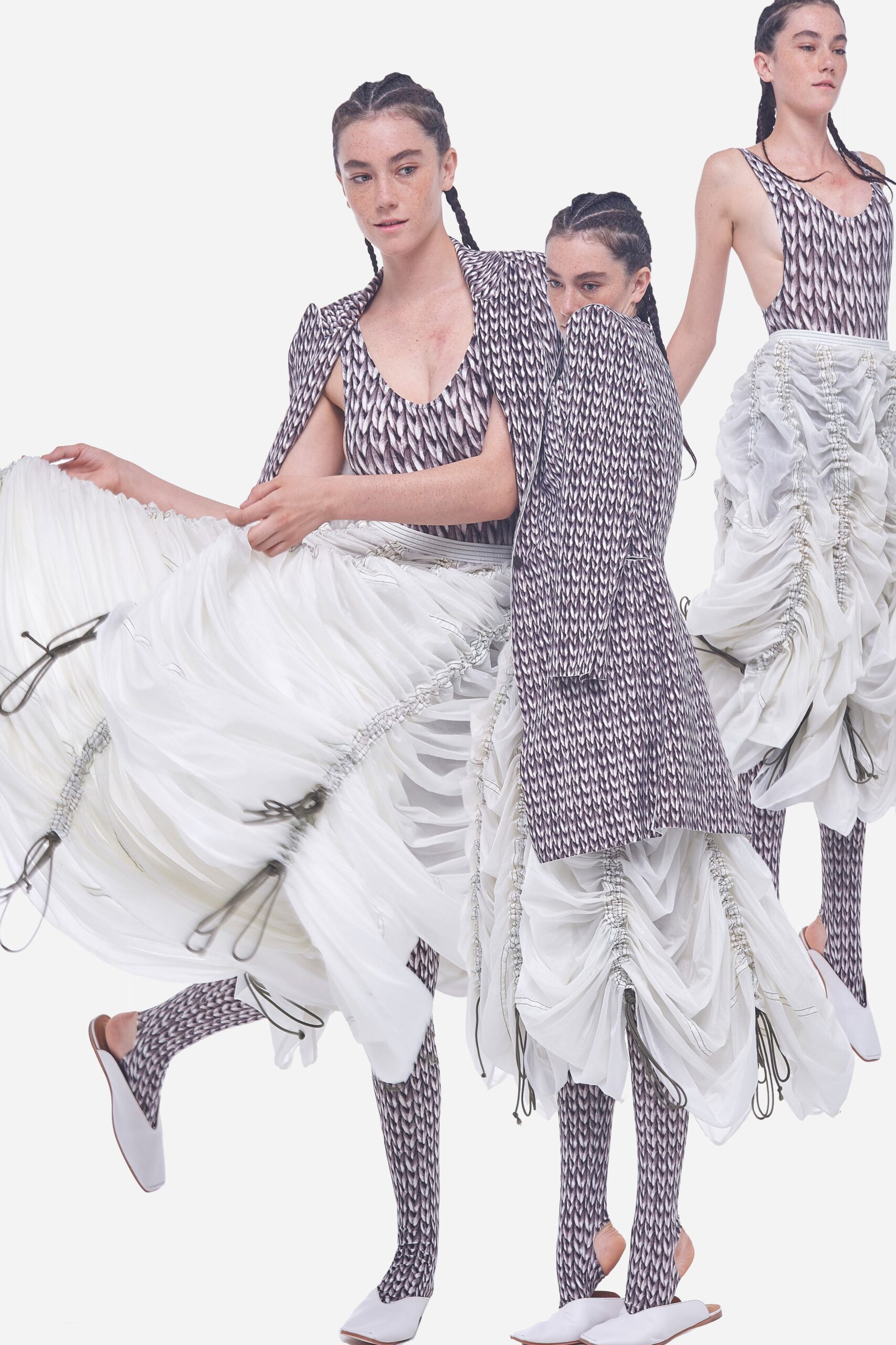 Norma Kamali S/S 19 Look 19