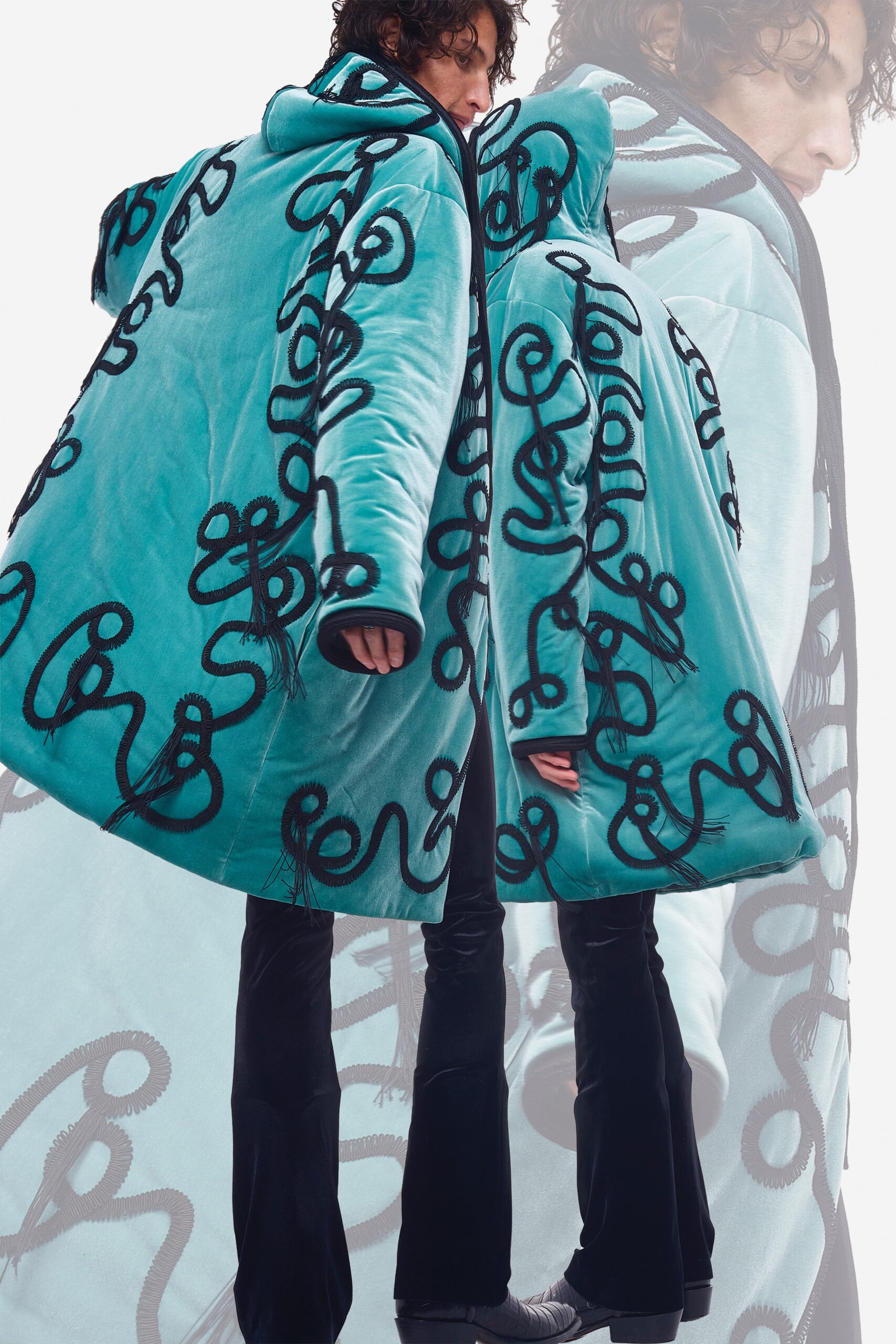 Norma Kamali F/W 20 Menswear Look 19