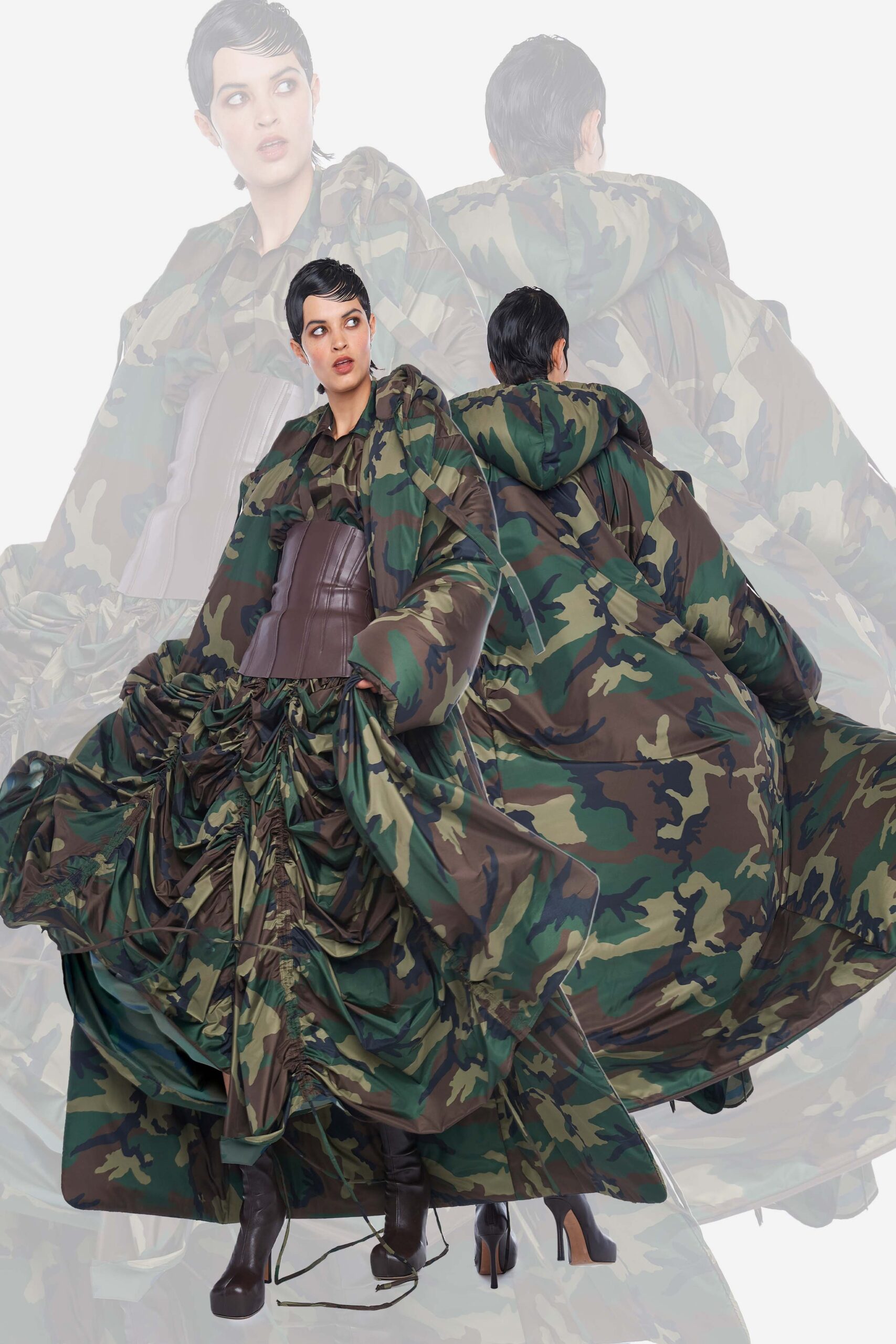 Norma Kamali F/W 23 Look 20