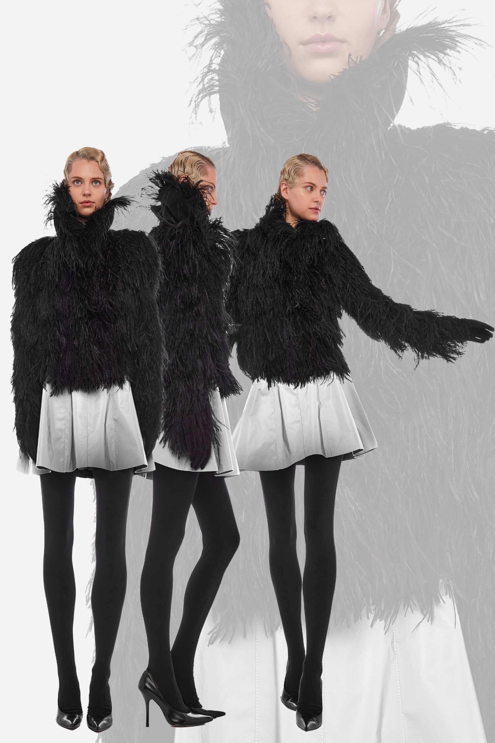 Norma Kamali F/W 23 Look 20