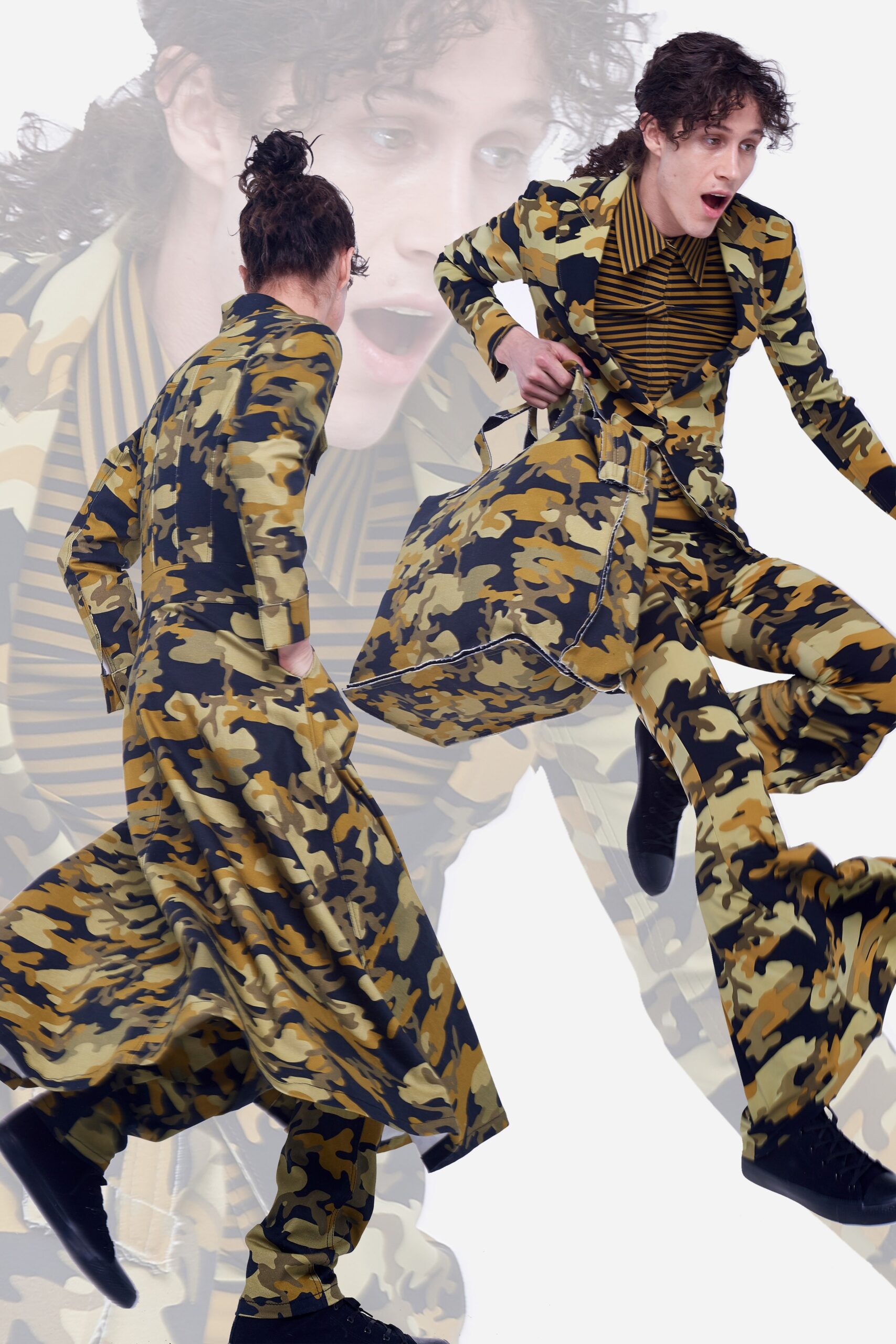 Norma Kamali F/W 19 Menswear Look 22