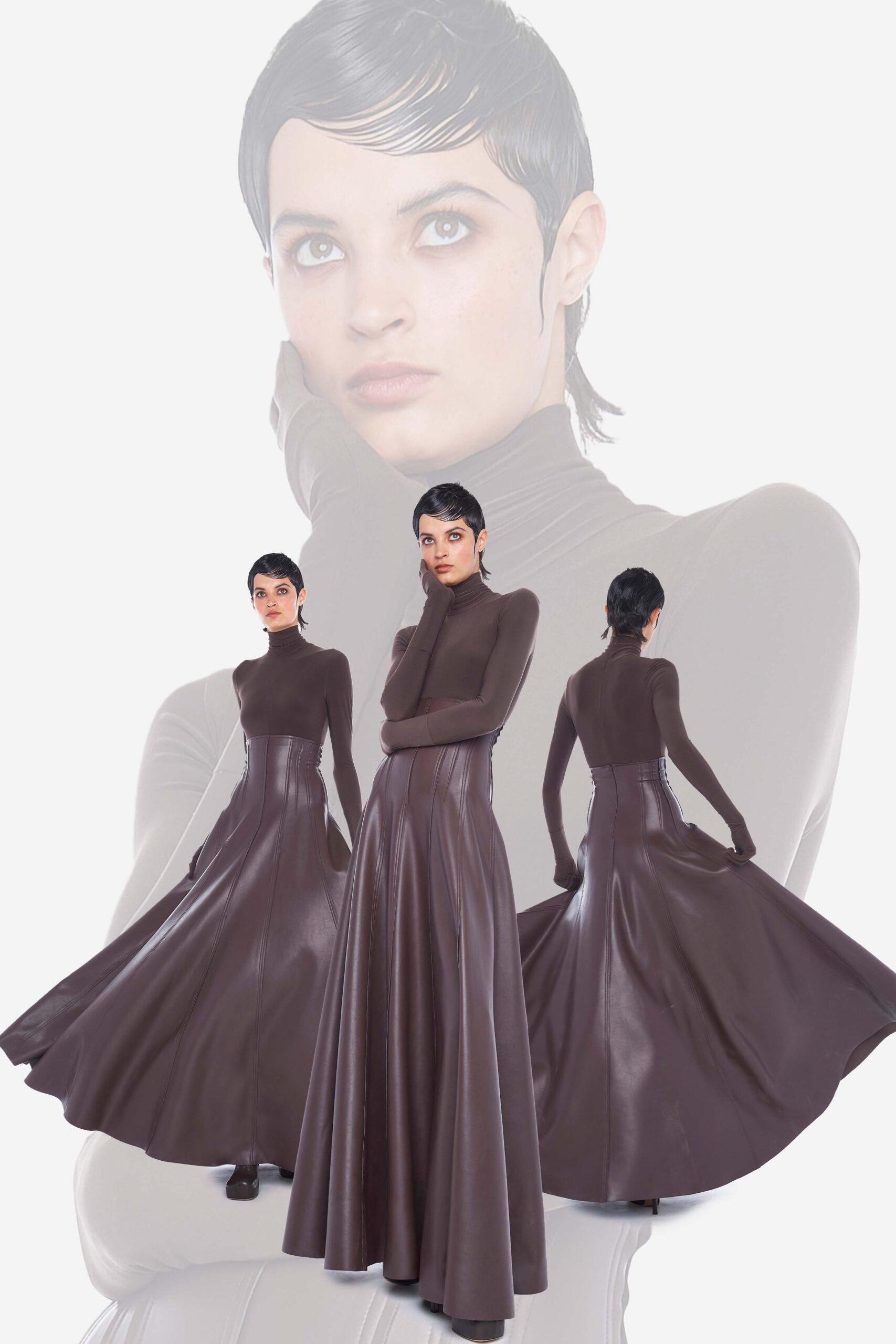 Norma Kamali F/W 23 Look 23