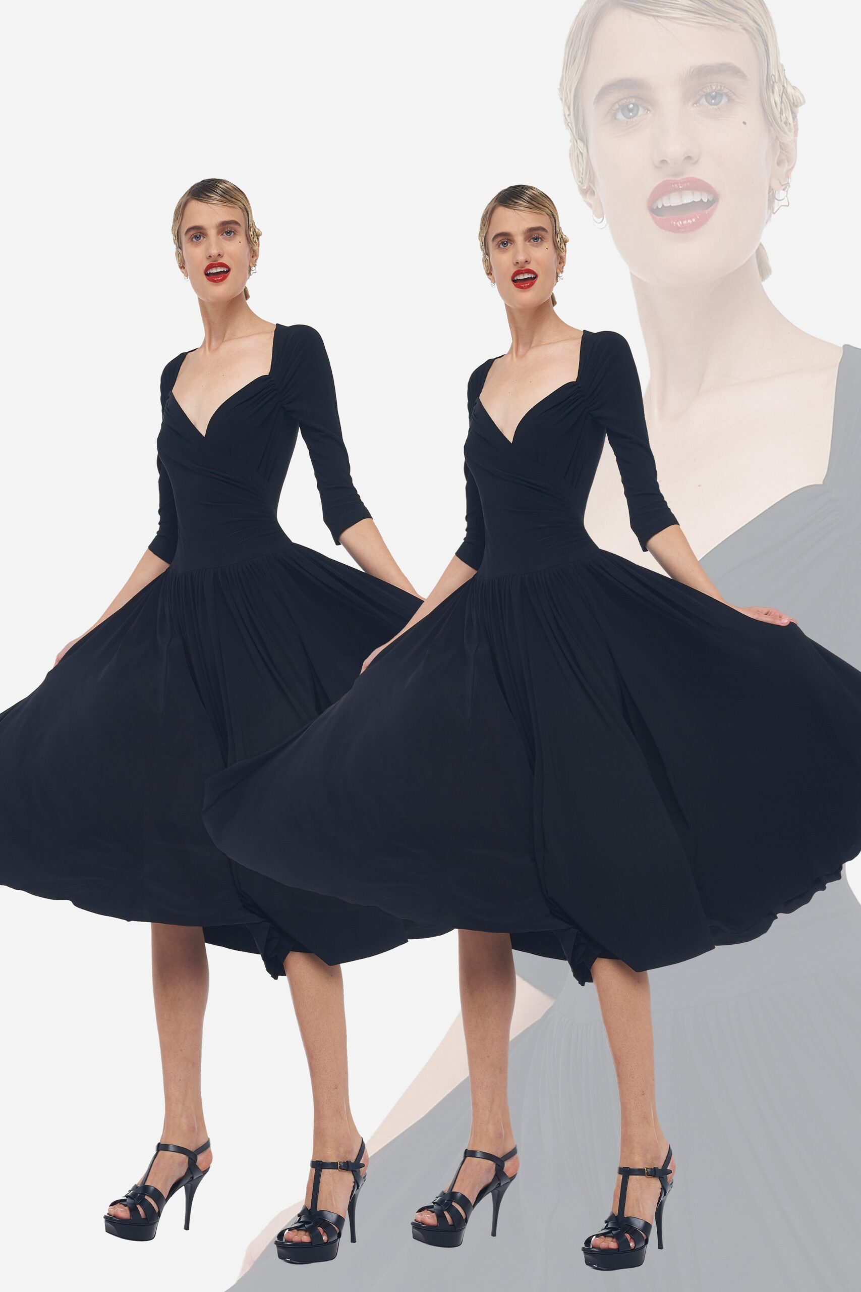 Norma Kamali F/W 20 Look 23
