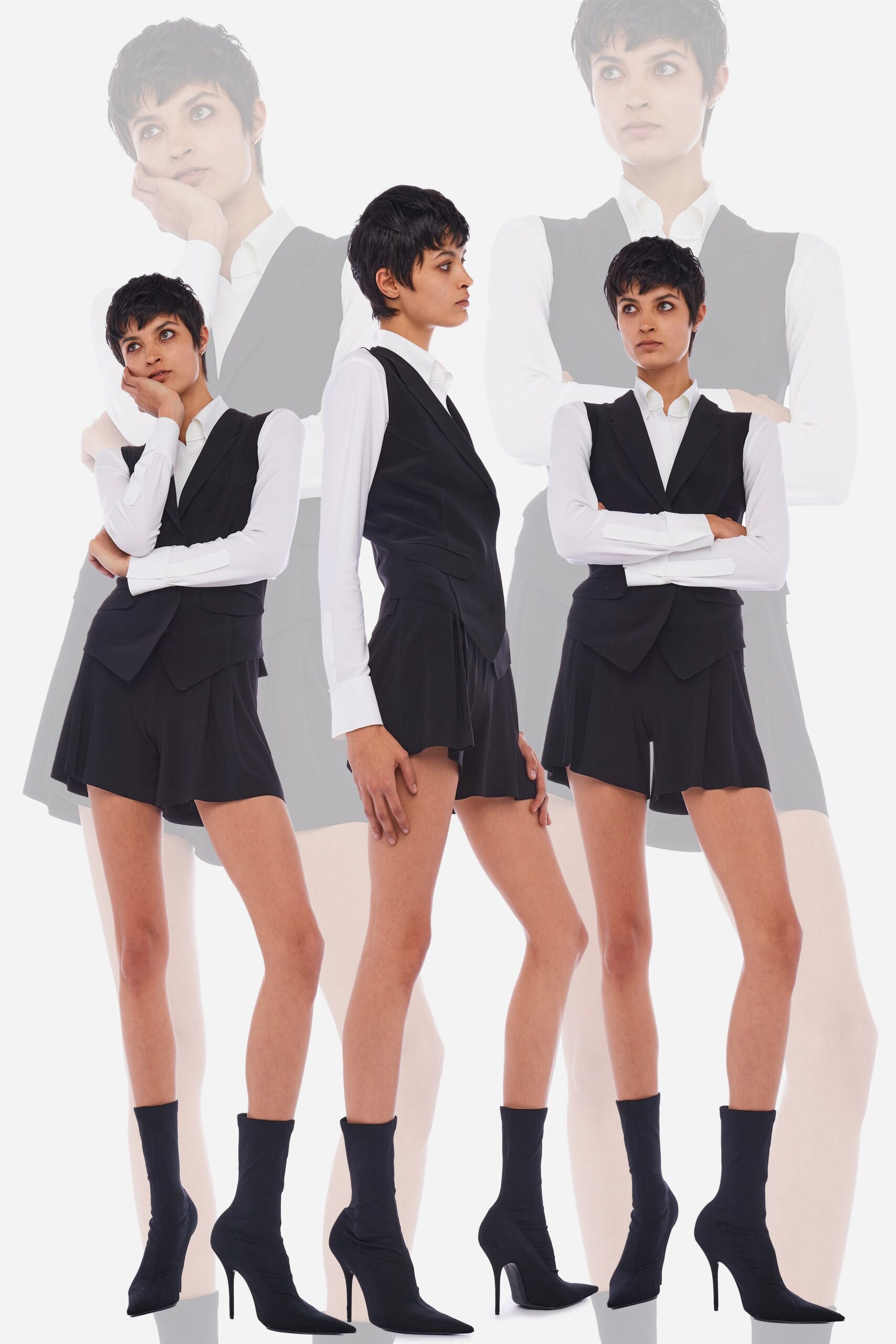 Norma Kamali F/W 23 Look 25