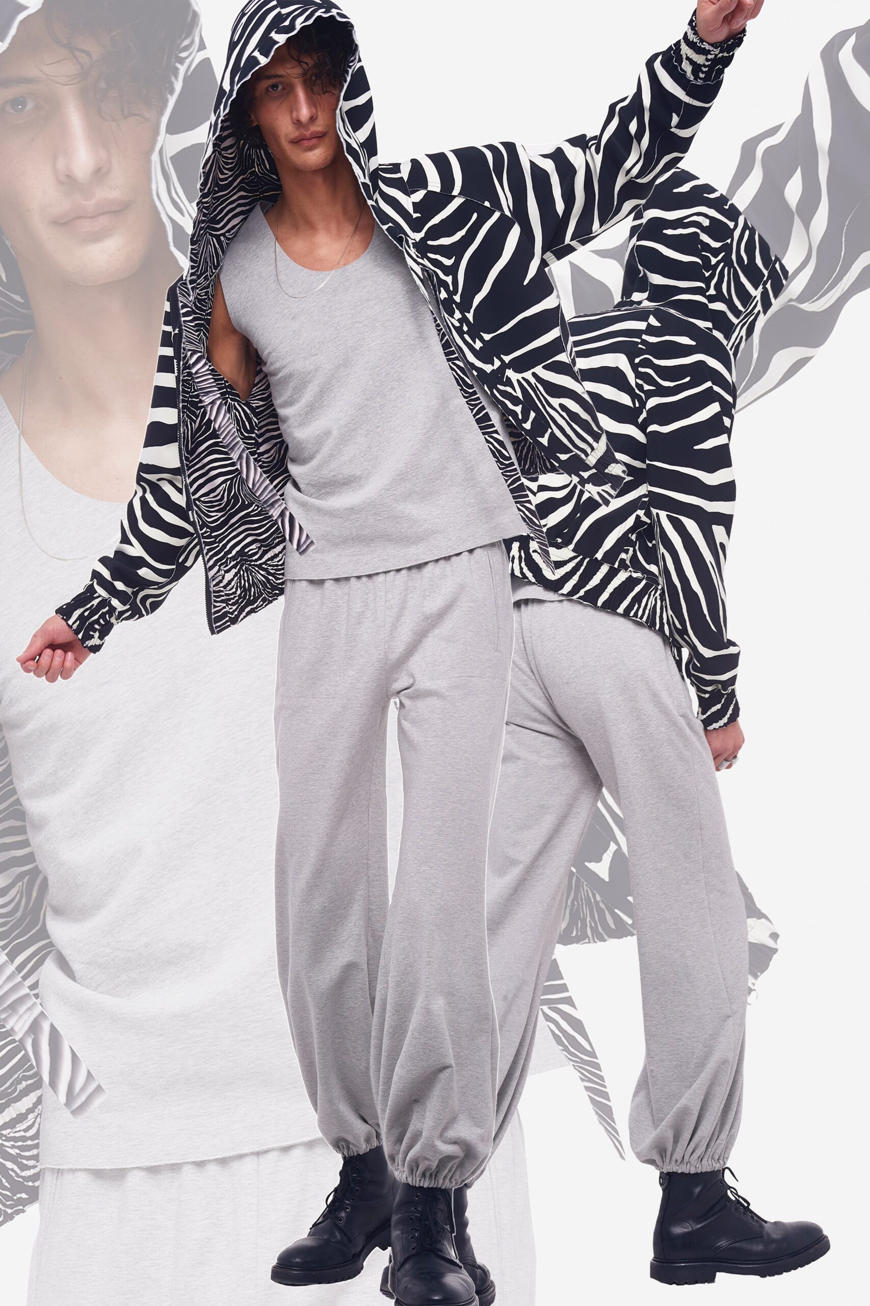 Norma Kamali F/W 20 Menswear Look 26