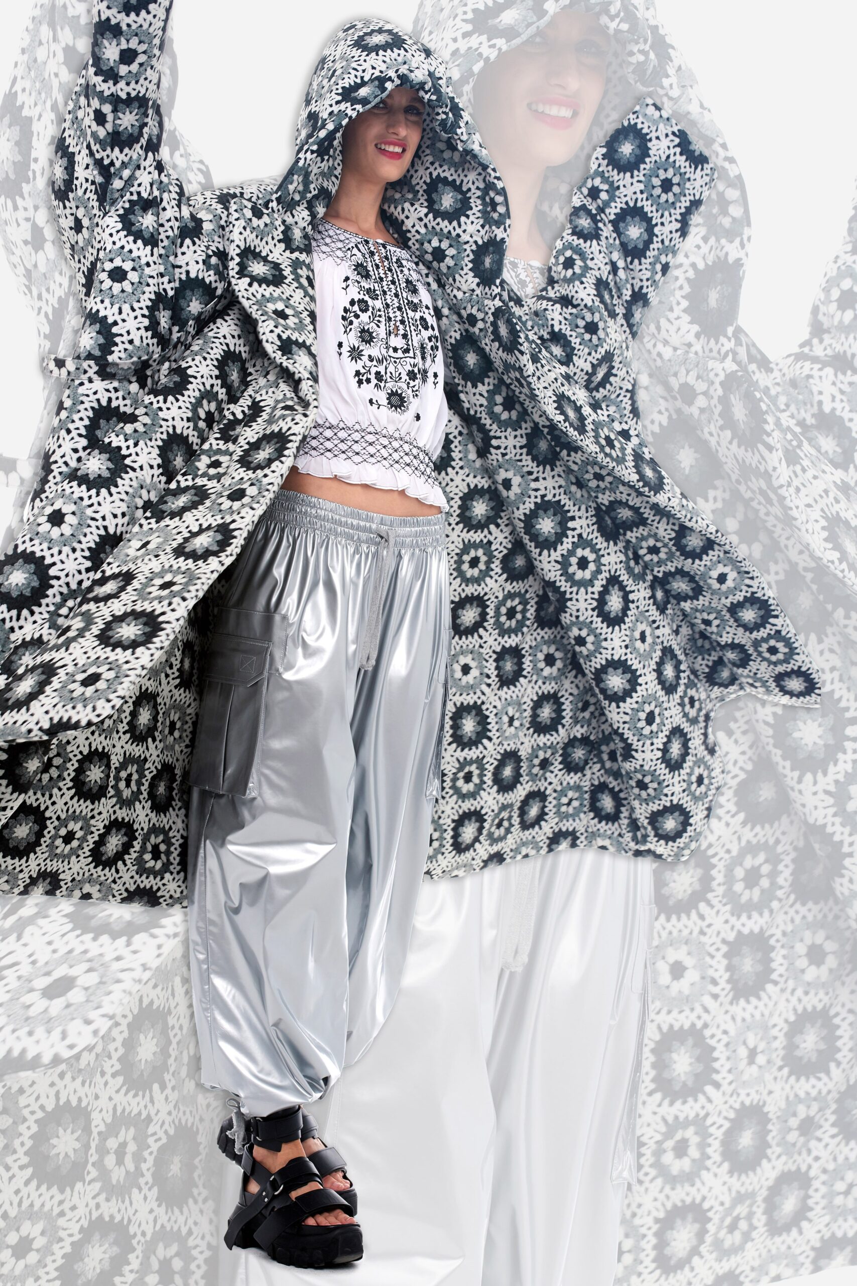Norma Kamali S/S 22 Look 26