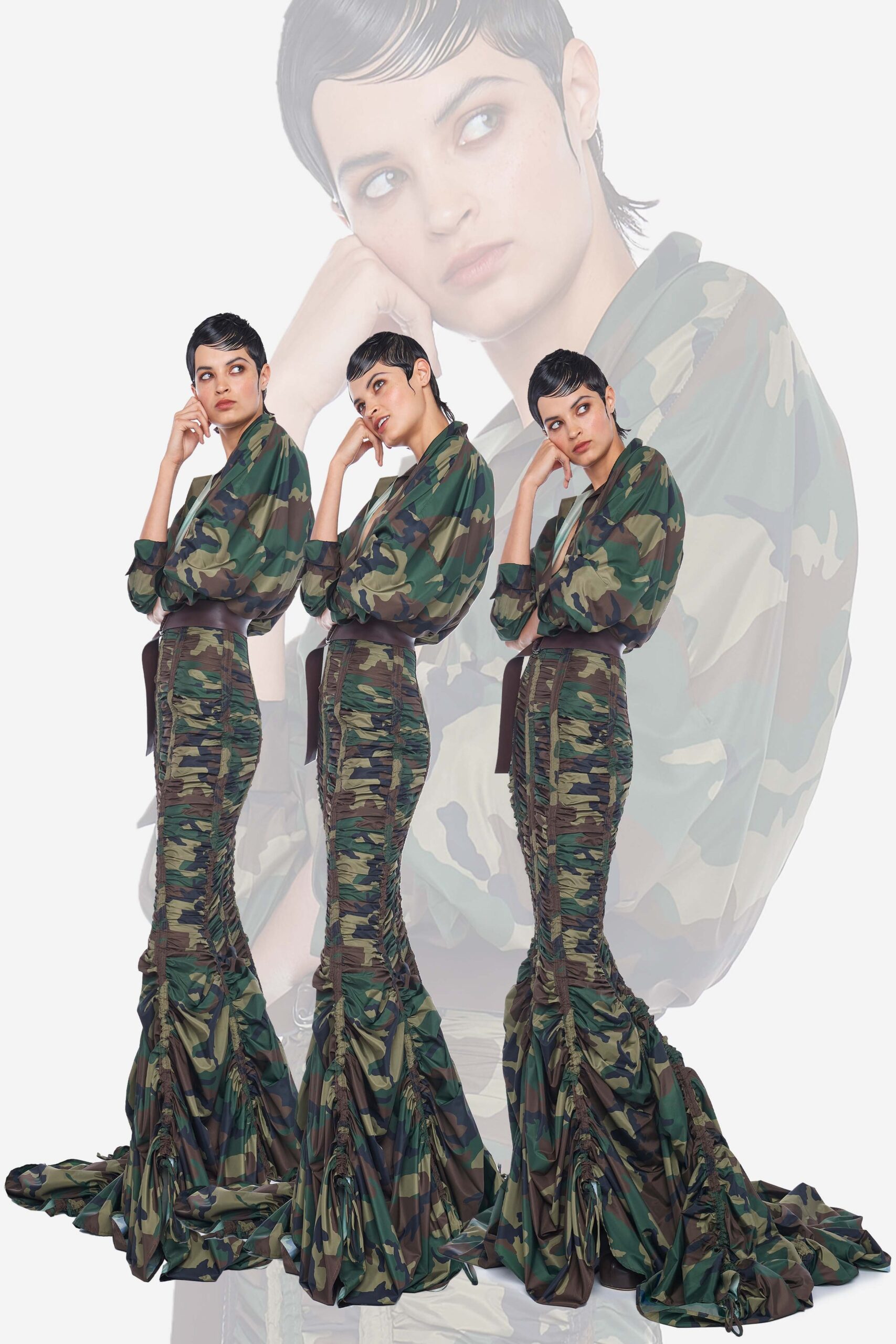 Norma Kamali F/W 23 Look 26