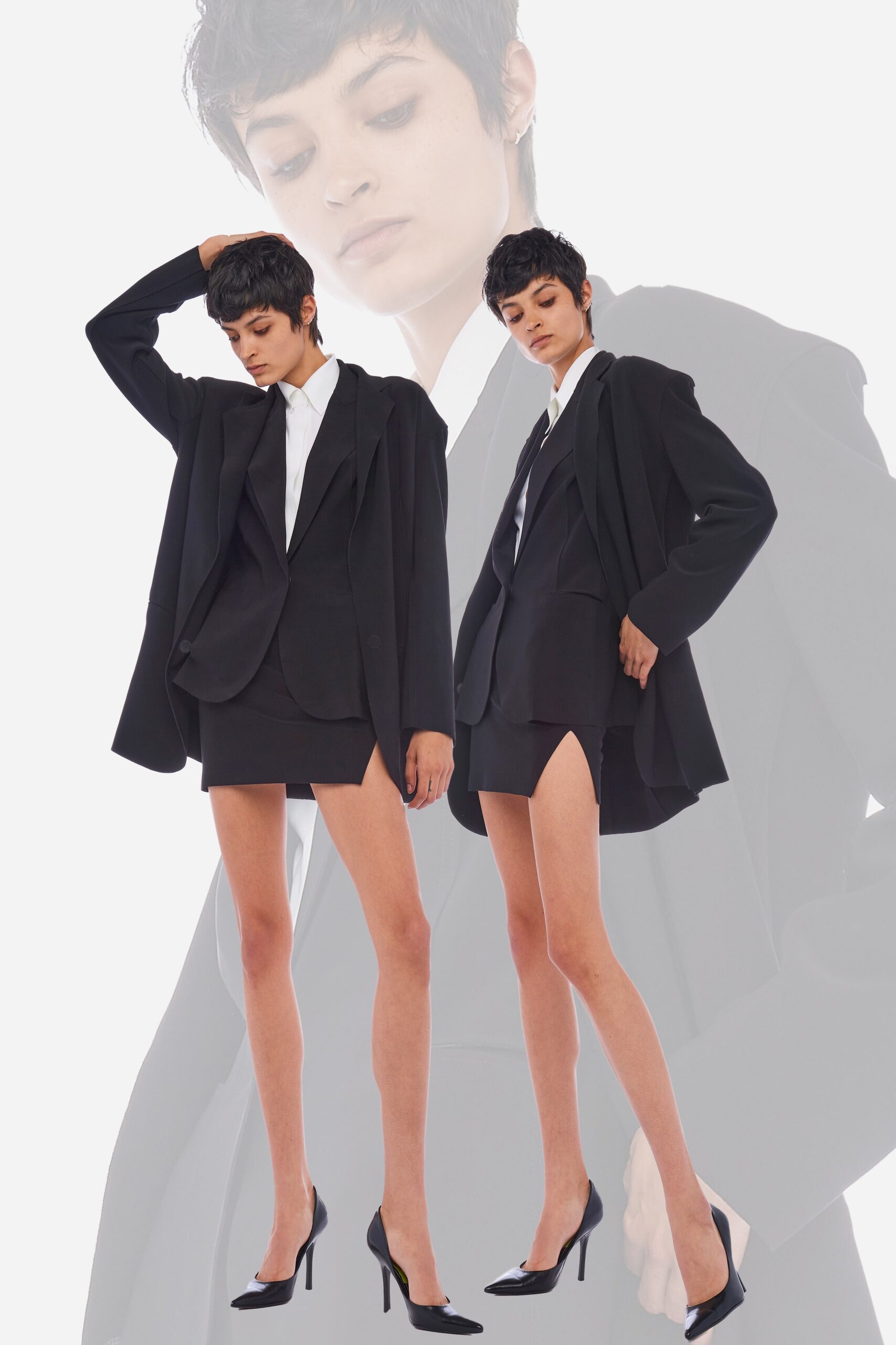 Norma Kamali F/W 23 Look 30
