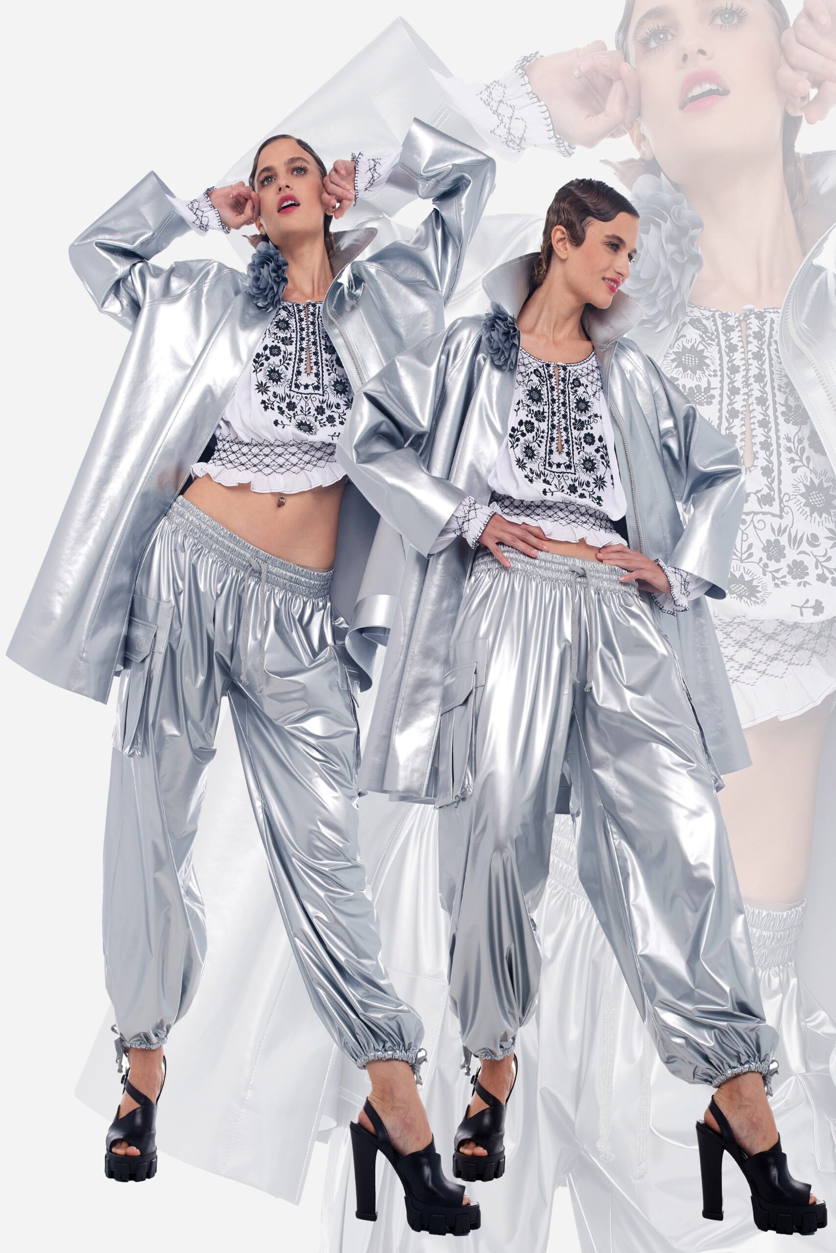 Norma Kamali S/S 22 Look 31