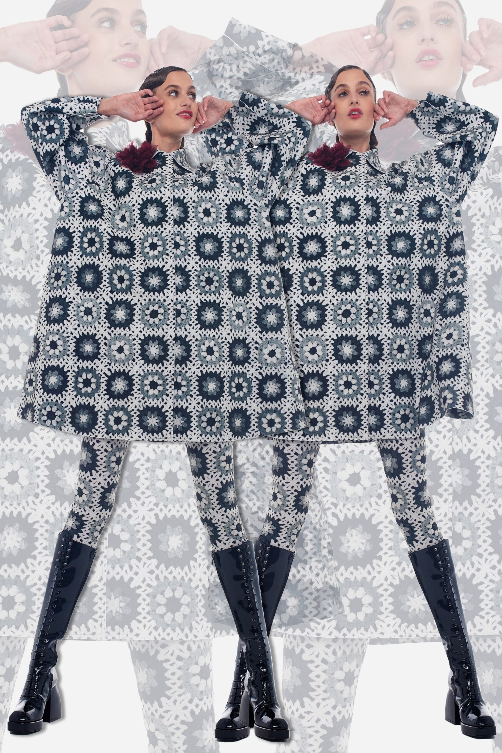 Norma Kamali S/S 22 Look 32
