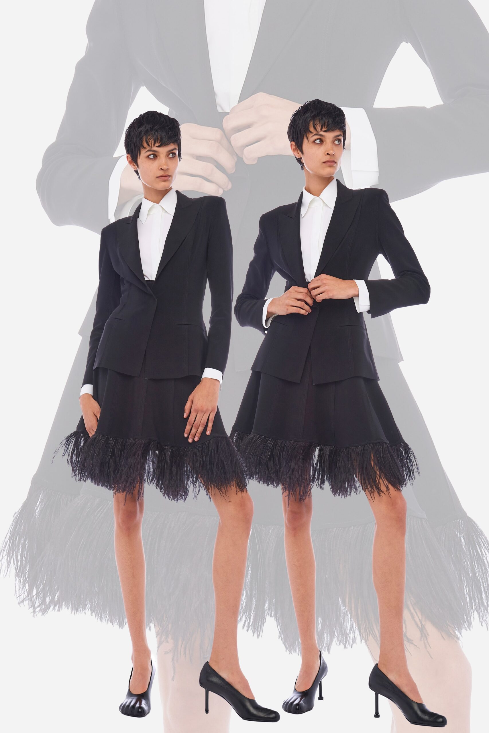 Norma Kamali F/W 23 Look 33