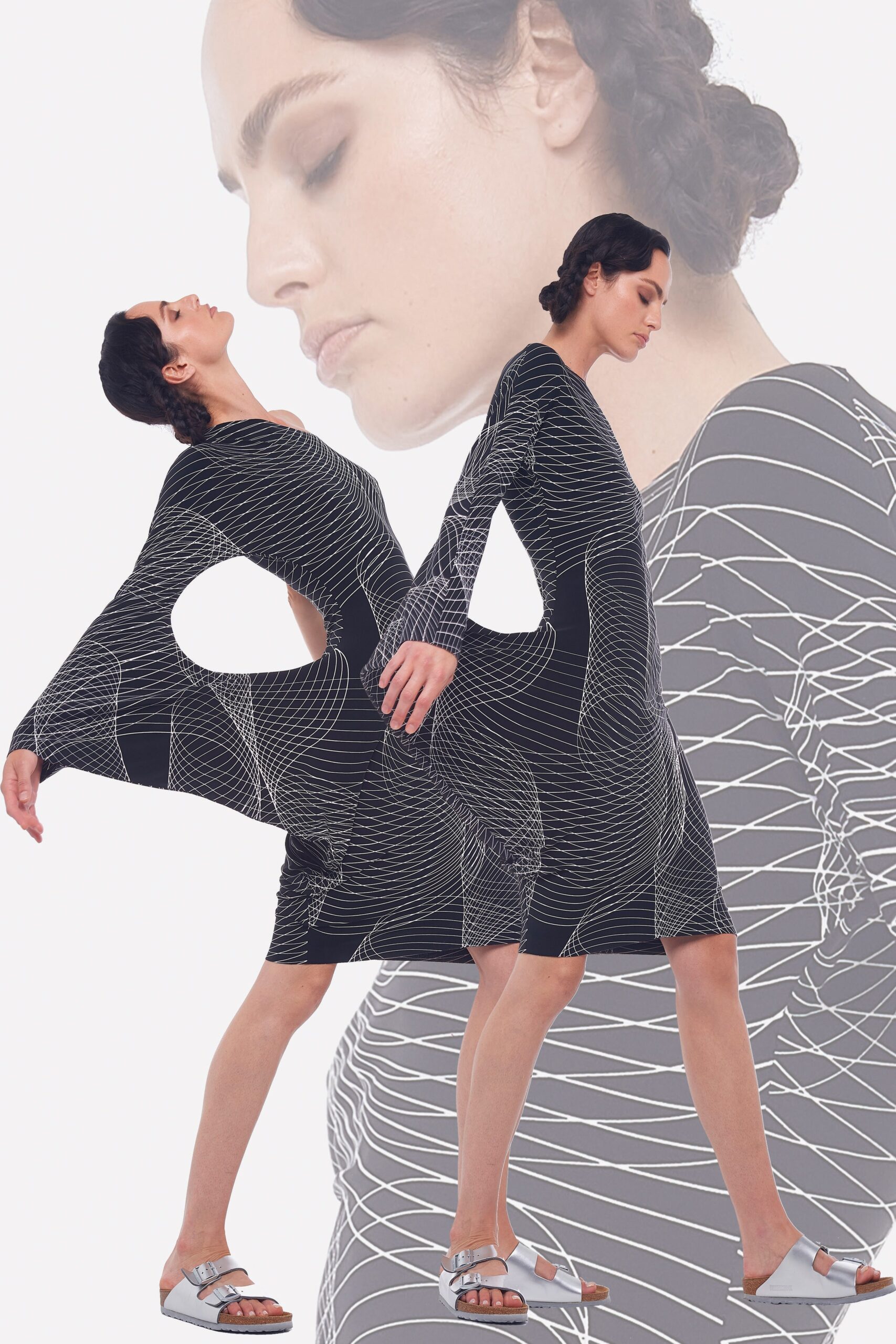 Norma Kamali S/S 20 Look 34