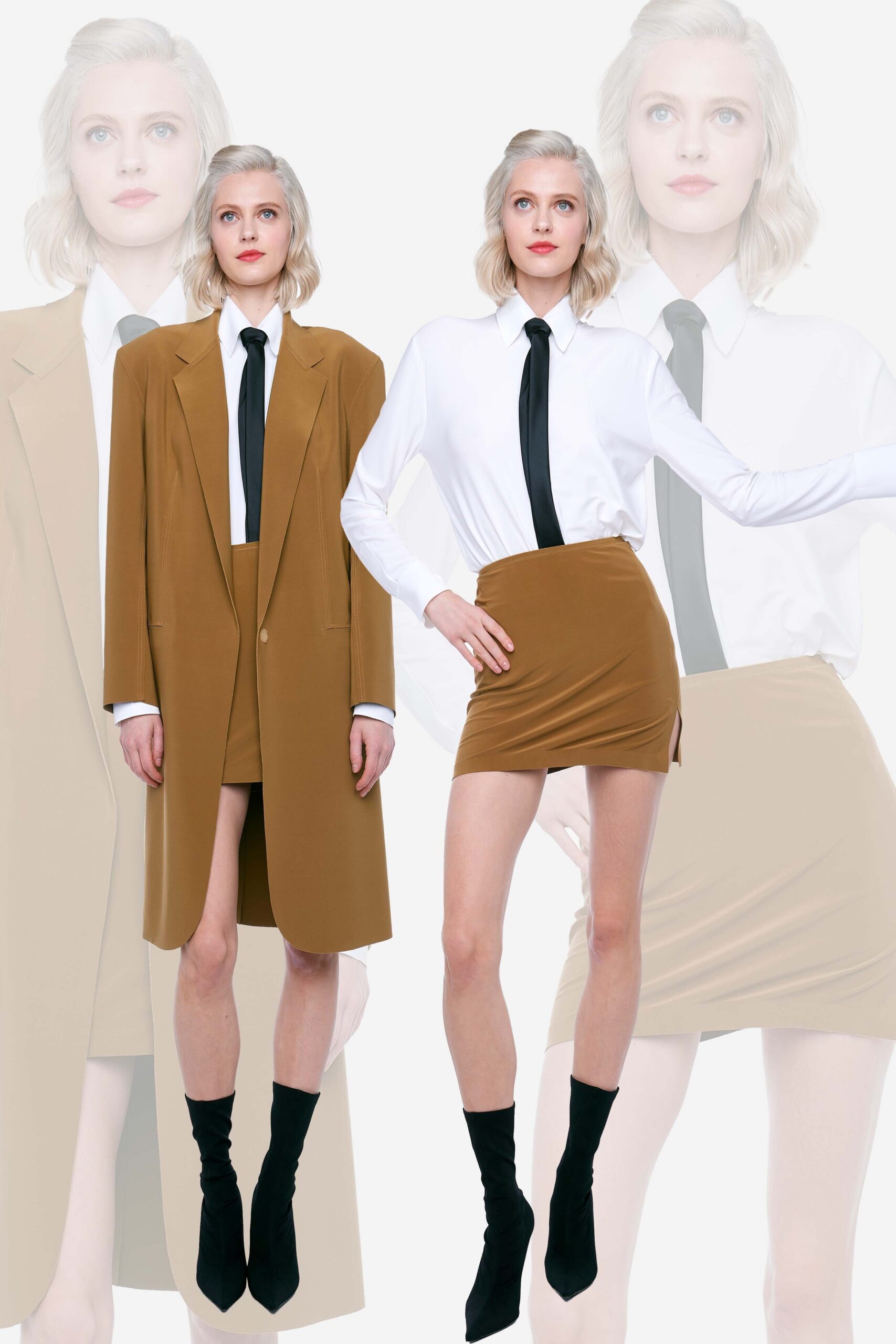 Norma Kamali F/W 23 Look 36
