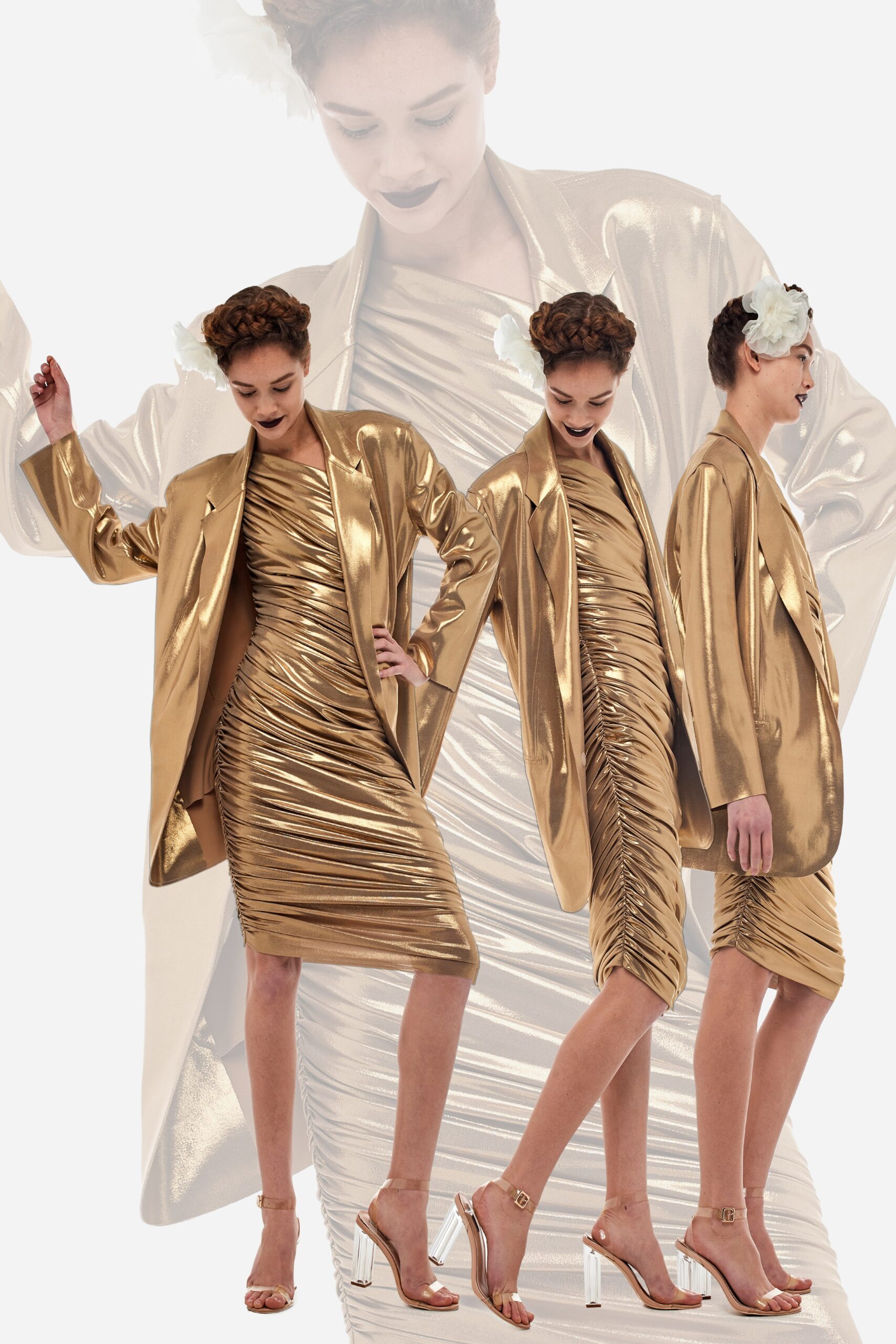 Norma Kamali F/W 22 Look 40