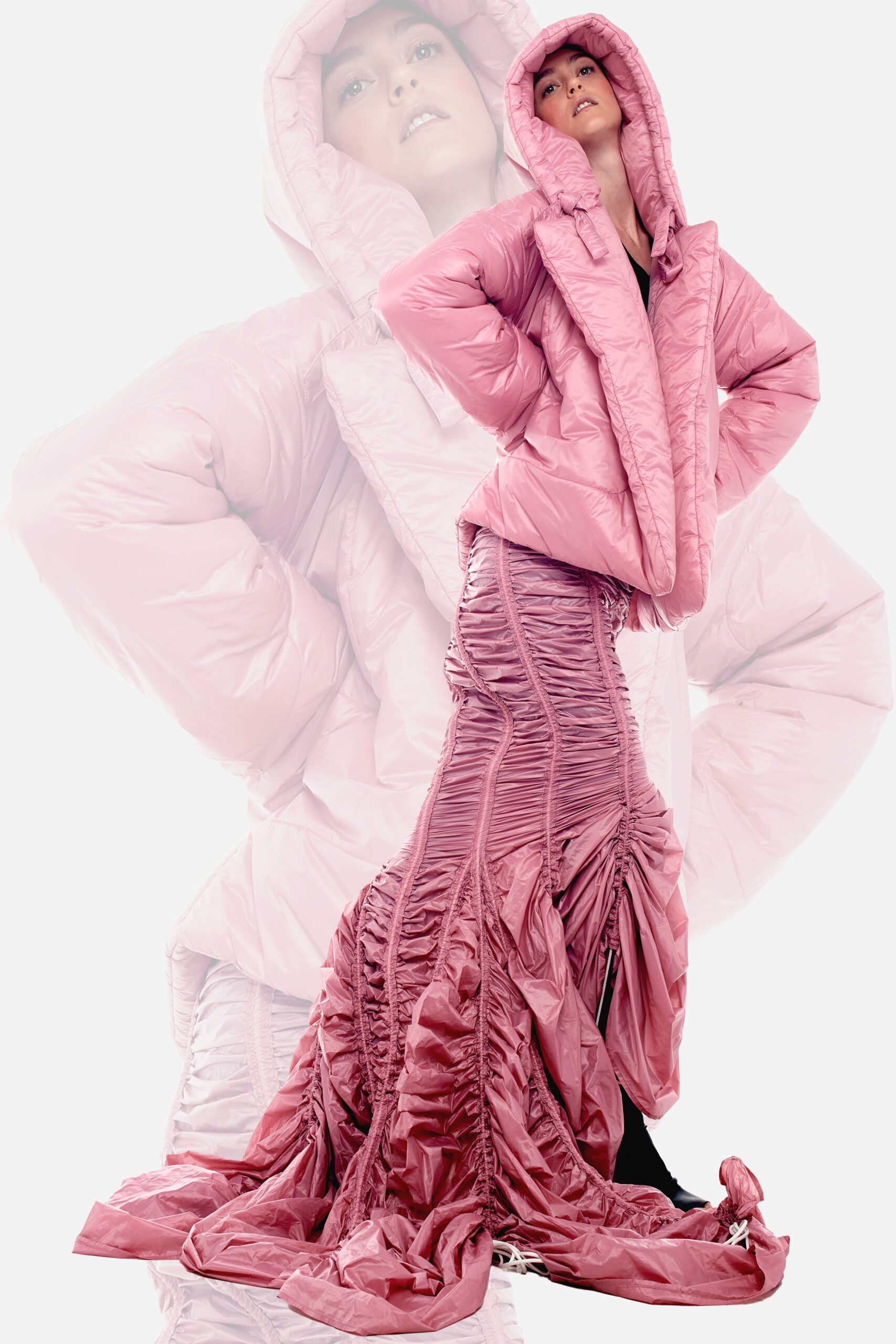 Norma Kamali S/S 22 Look 40