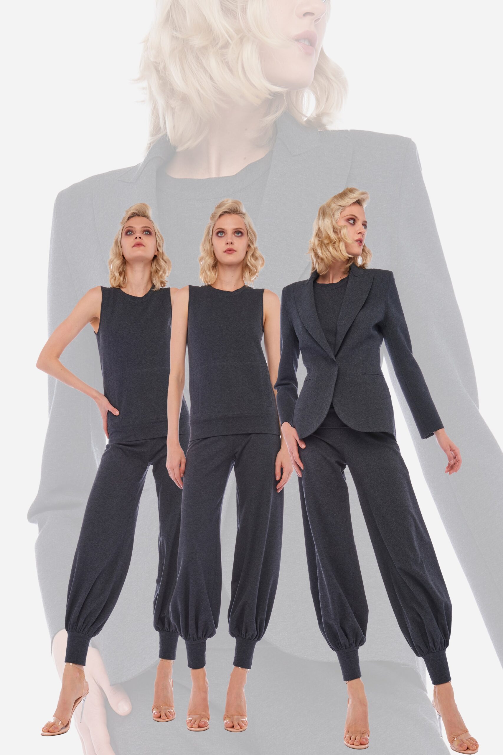 Norma Kamali F/W 23 Look 40