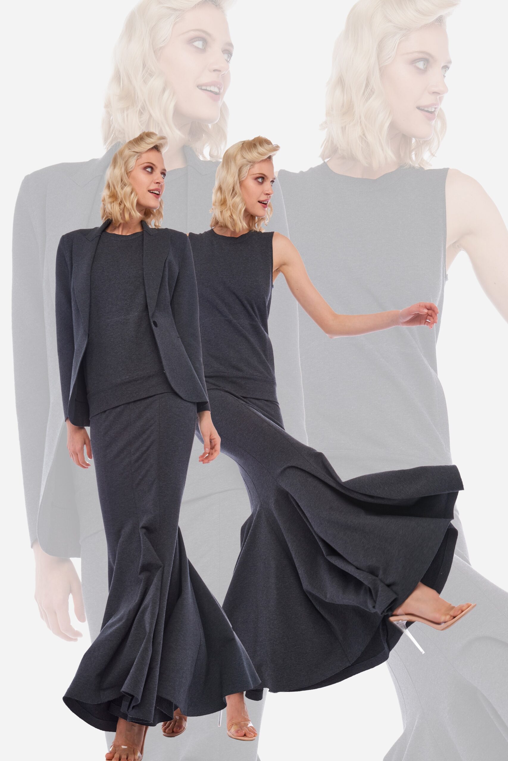 Norma Kamali F/W 23 Look 46