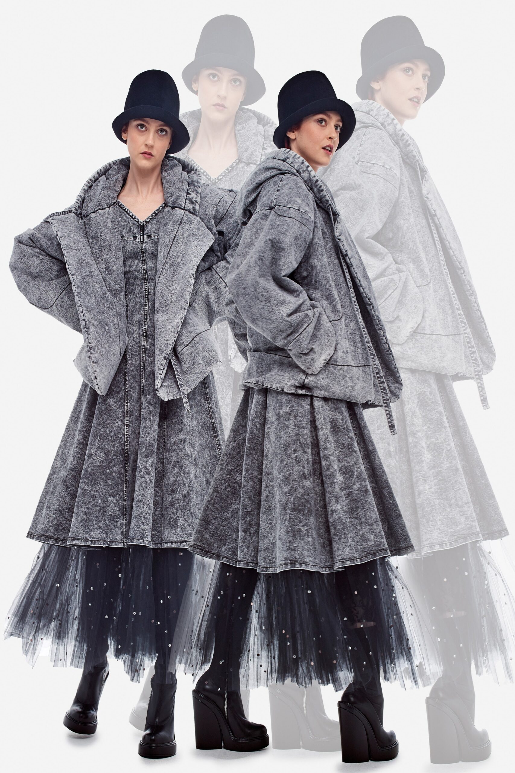Norma Kamali F/W 22 Look 50