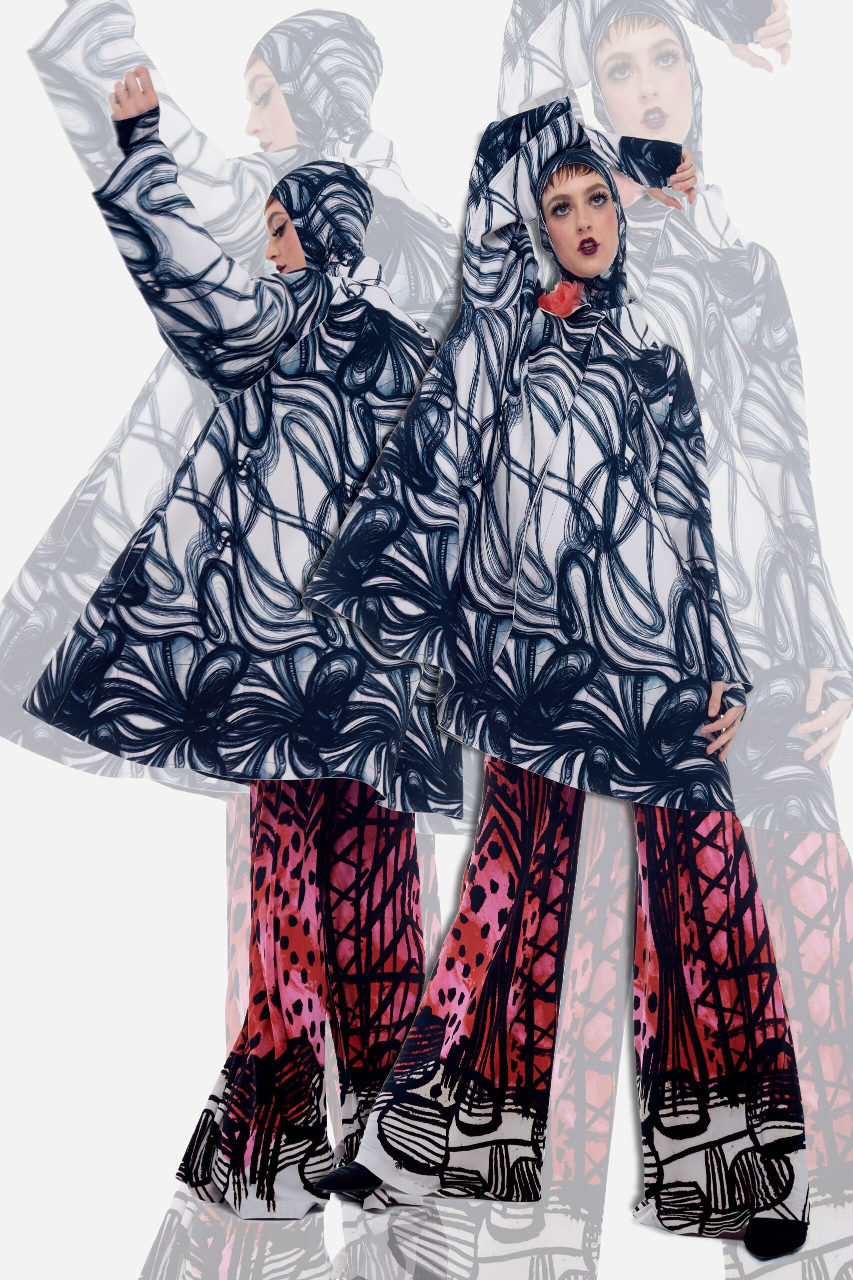 Norma Kamali S/S 22 Look 52