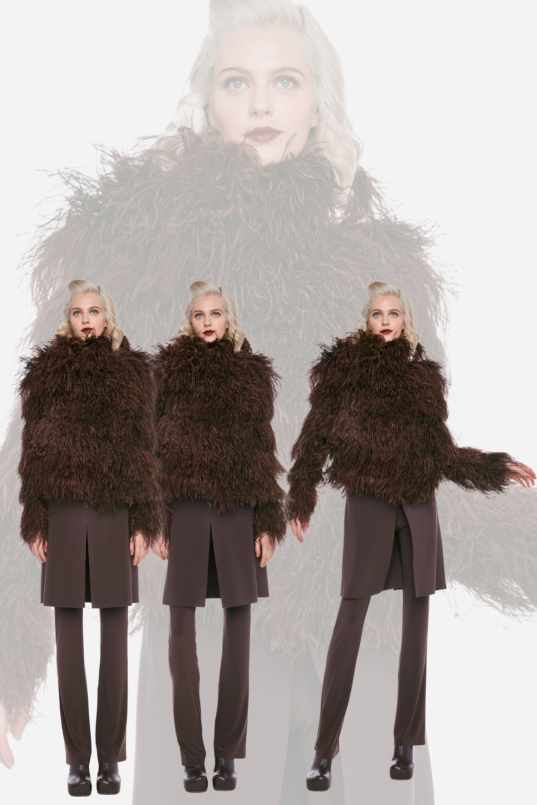 Norma Kamali F/W 23 Look 53
