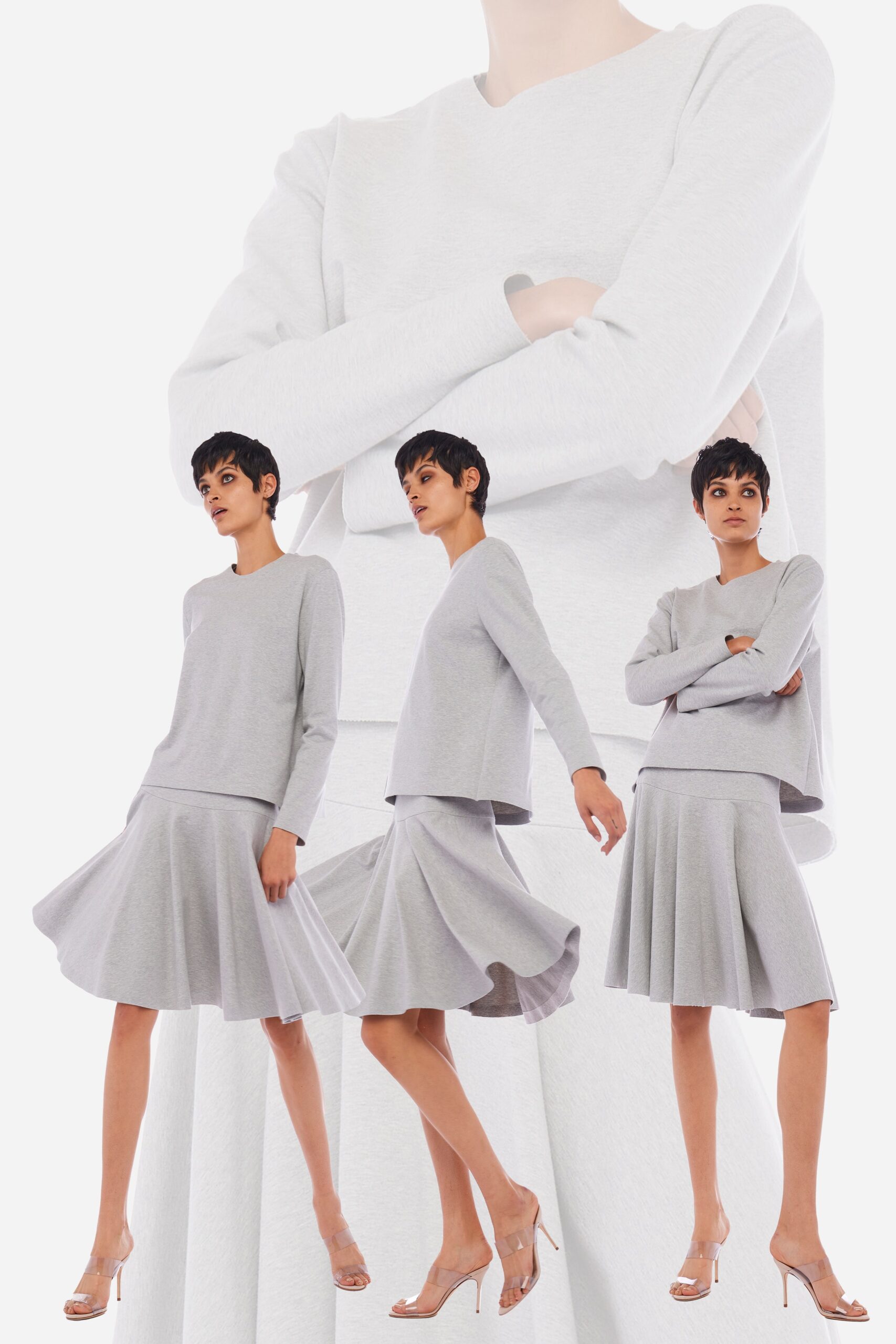 Norma Kamali F/W 23 Look 53