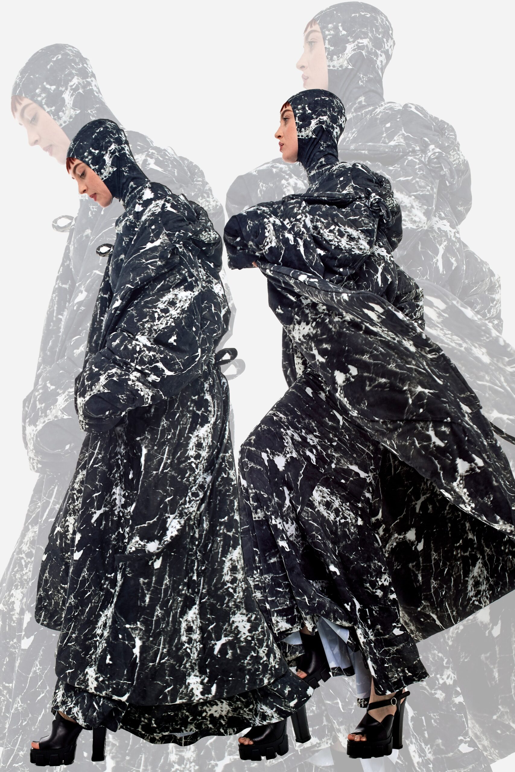 Norma Kamali F/W 22 Look 55