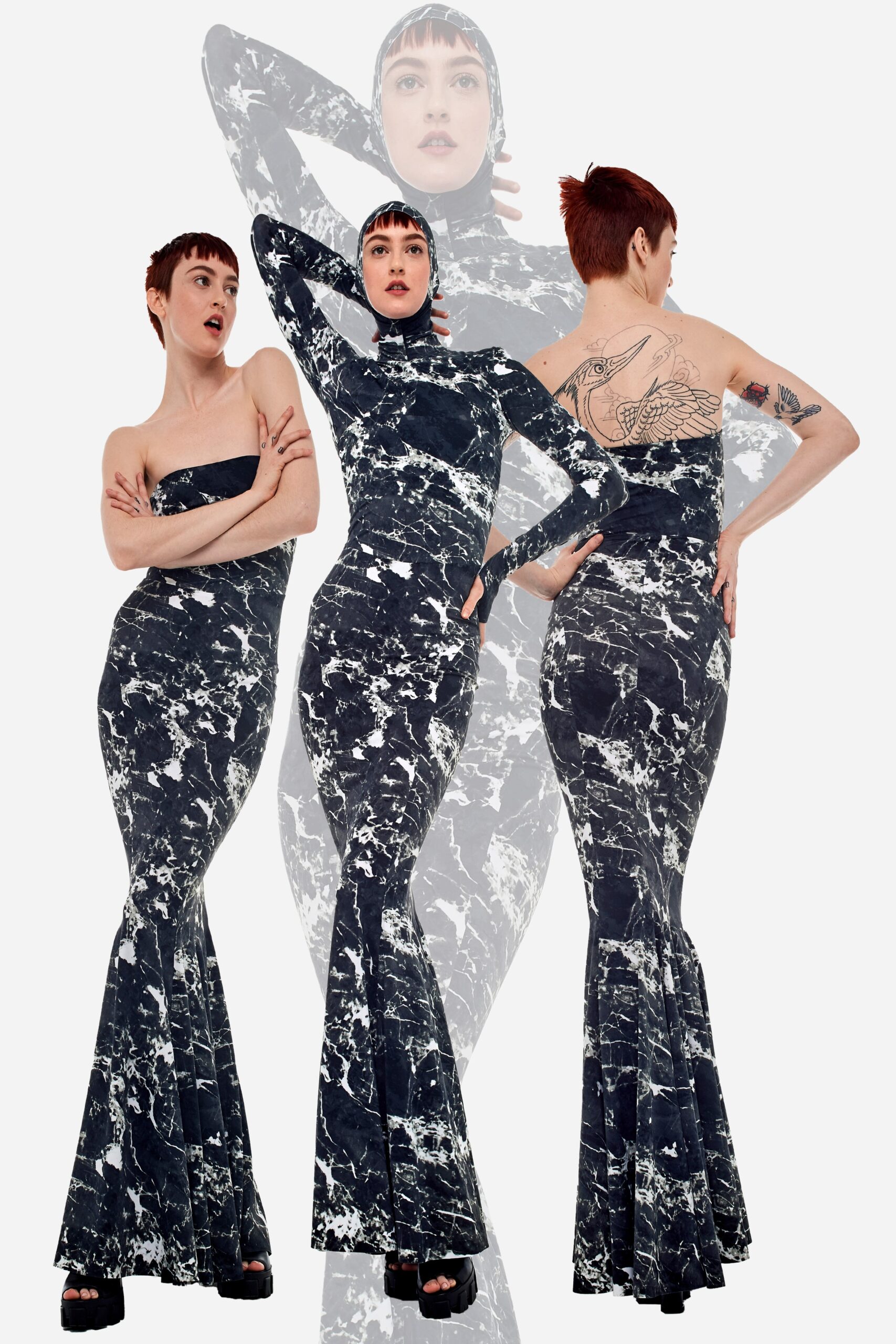 Norma Kamali F/W 22 Look 57